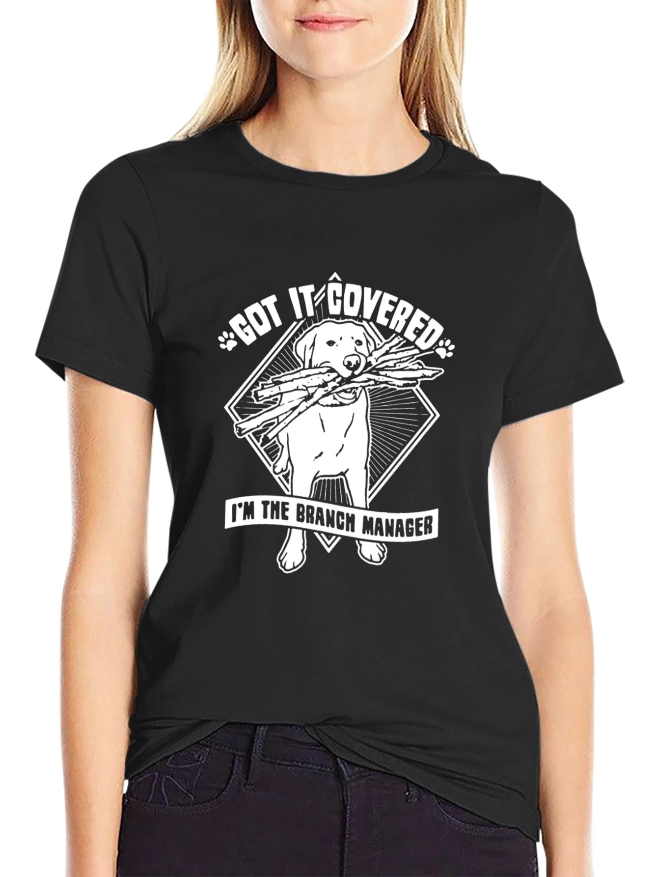 Got It Covered Dog Branch Manager T-Shirt