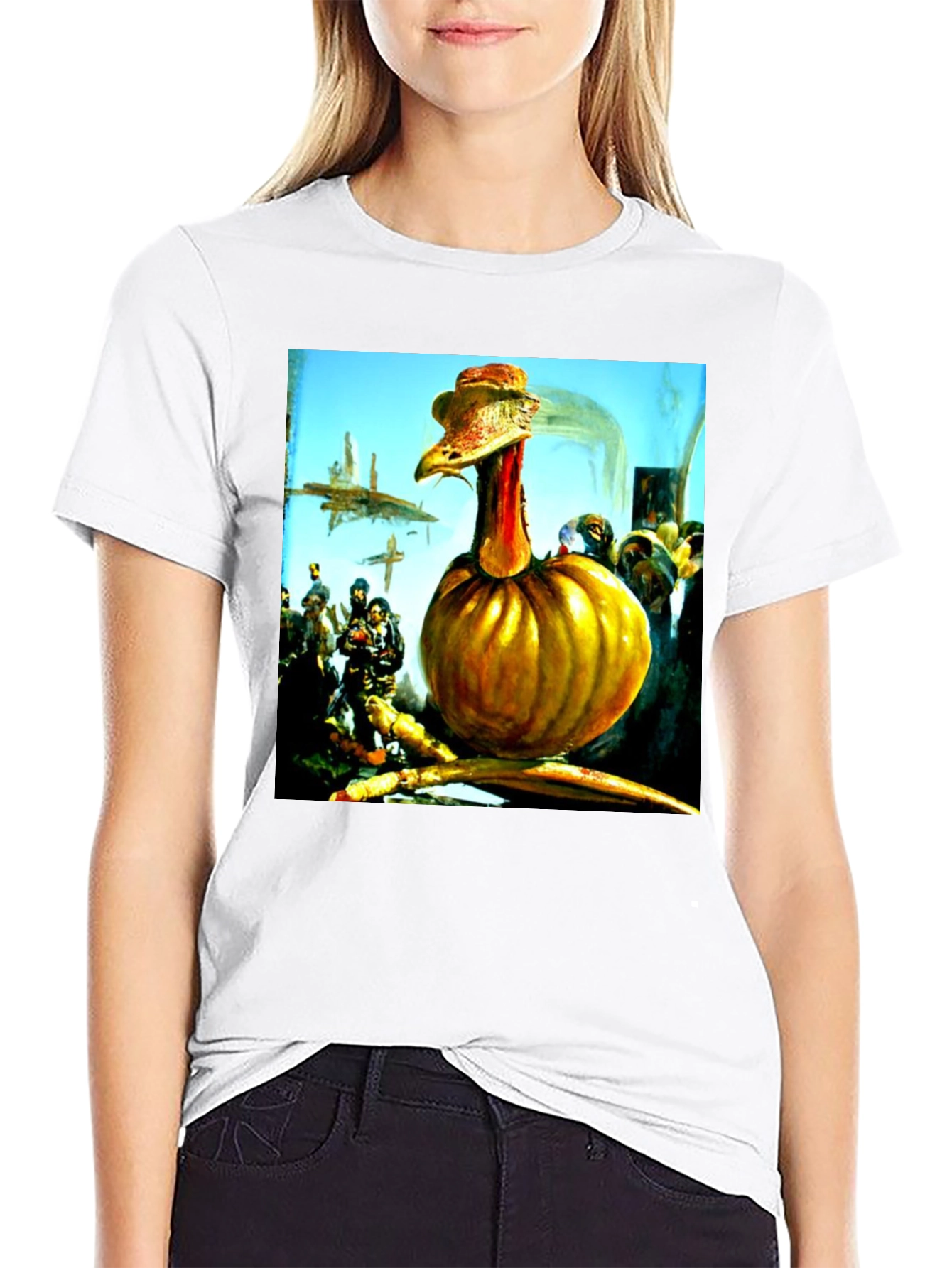 Turkey in Hat T-Shirt