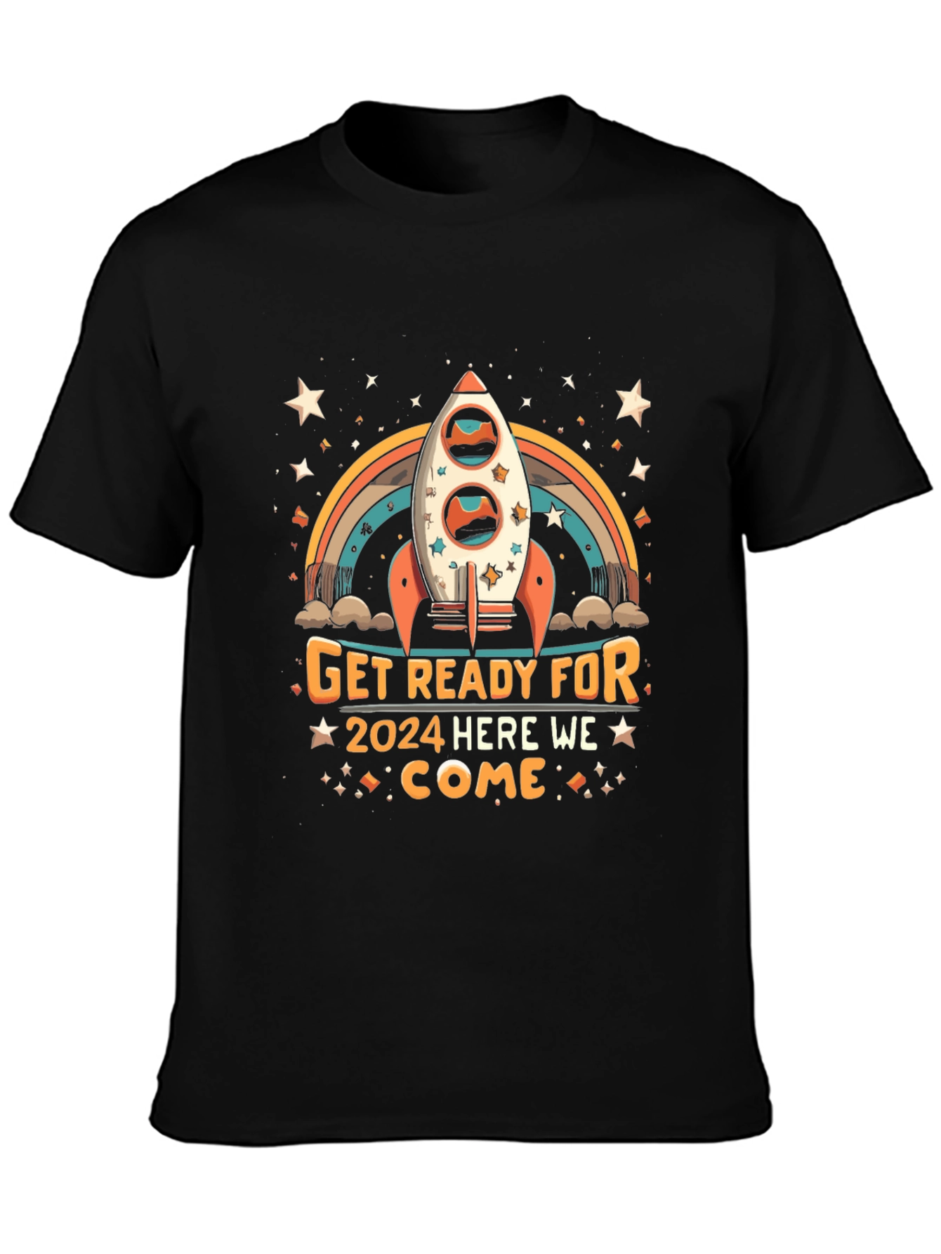 Get Ready for 2024 Rocket T-Shirt