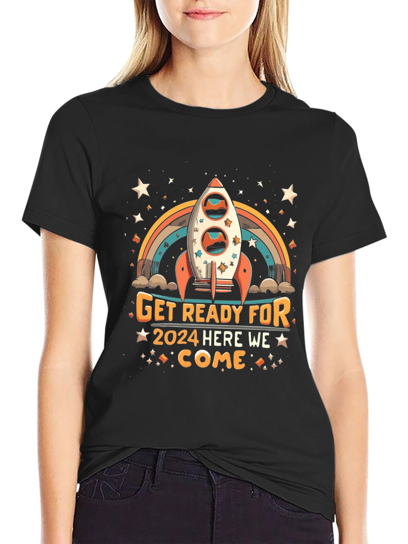 Get Ready for 2024 Rocket T-Shirt
