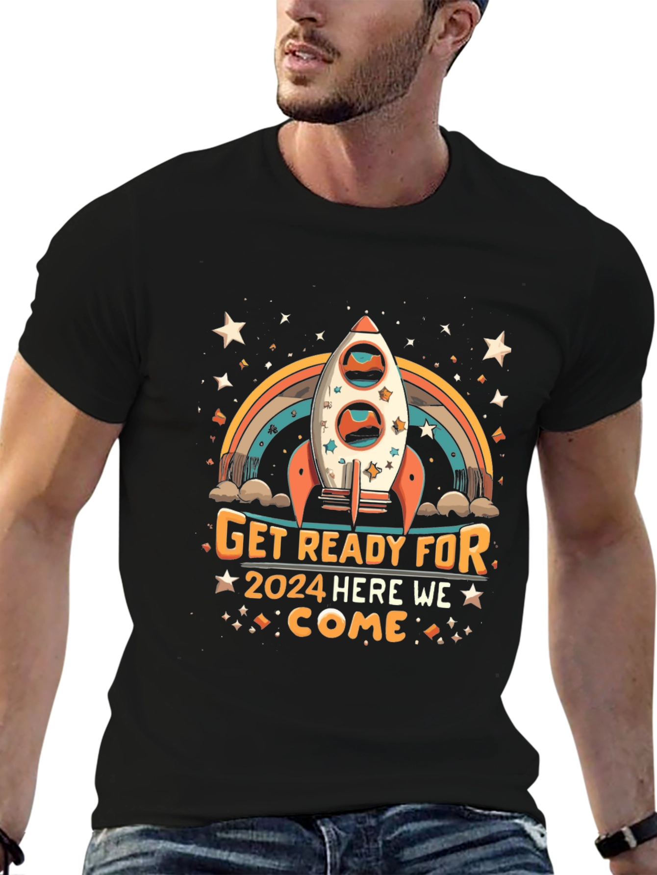 Get Ready for 2024 Rocket T-Shirt