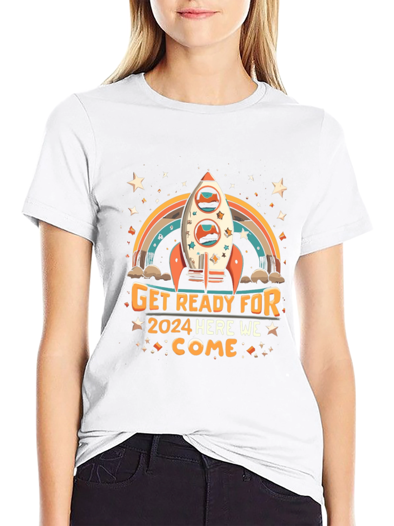 Get Ready for 2024 Rocket T-Shirt