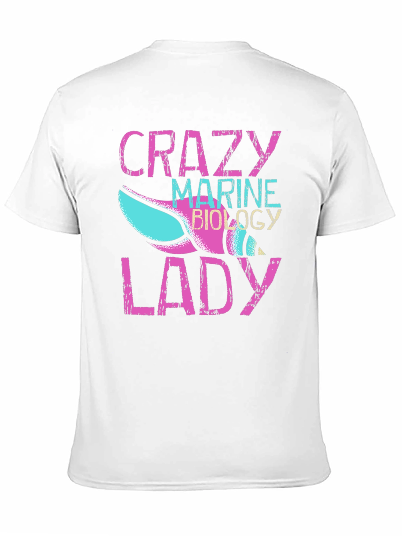 Crazy Marine Biology Lady T-Shirt