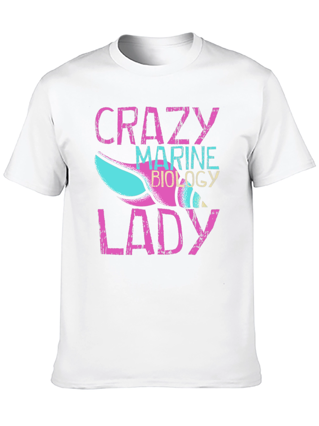Crazy Marine Biology Lady T-Shirt