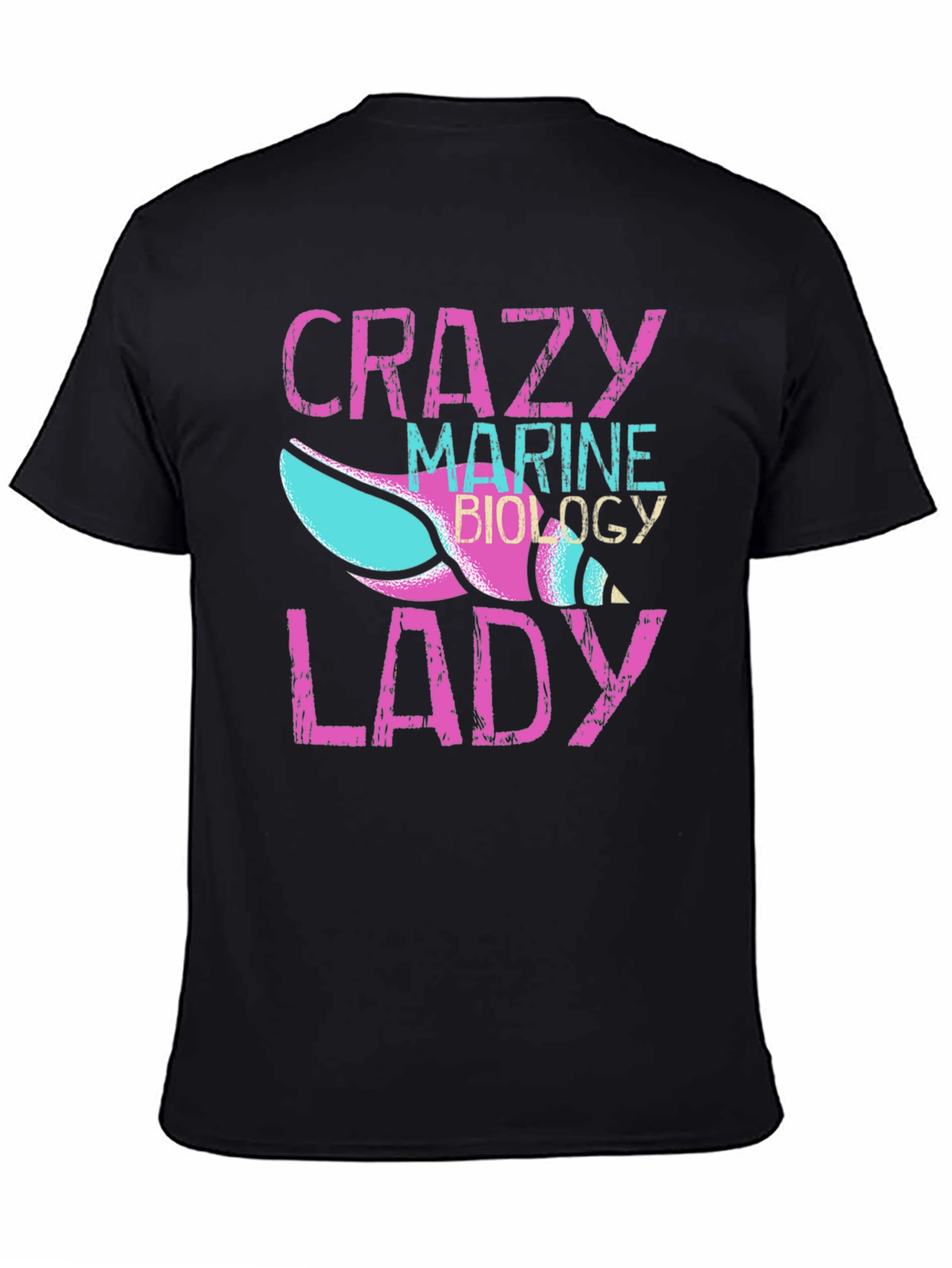 Crazy Marine Biology Lady T-Shirt
