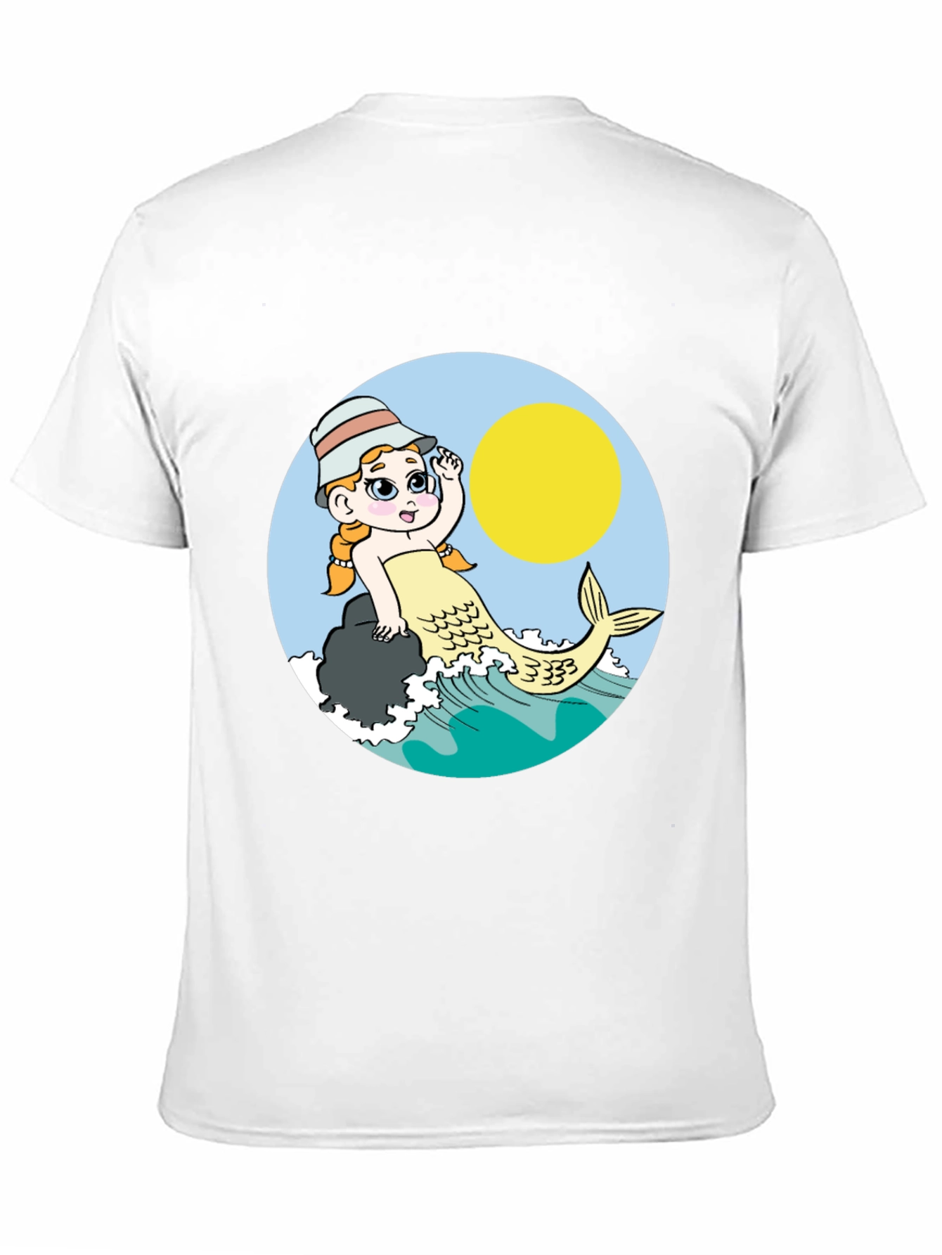 Mermaid T-Shirt - Cute Cartoon Design