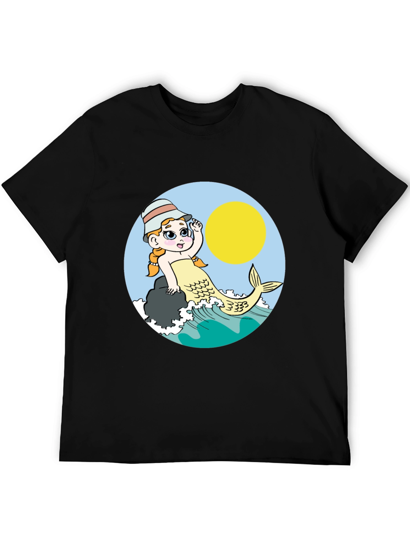Mermaid T-Shirt - Cute Cartoon Design