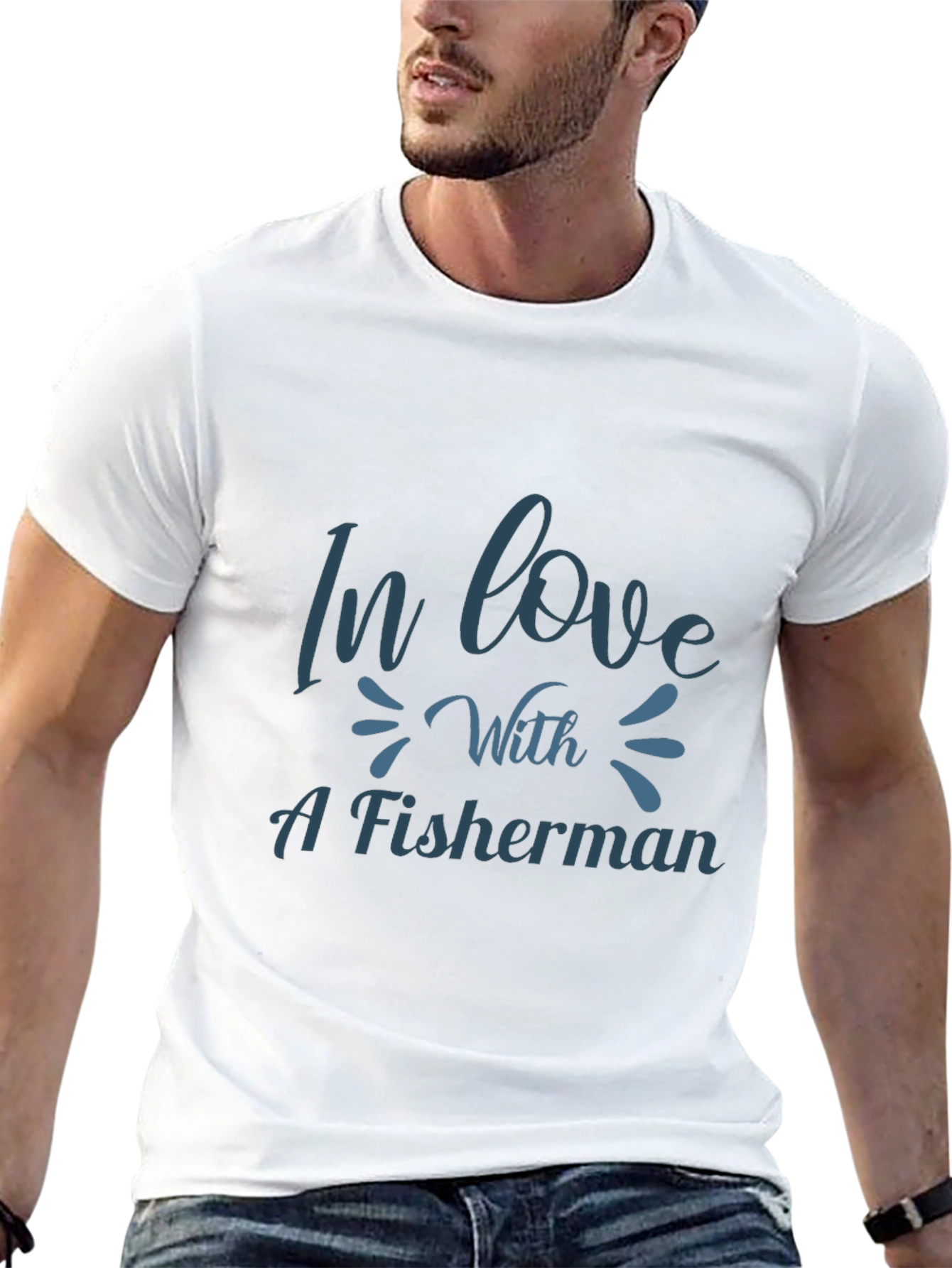 In Love With A Fisherman T-Shirt