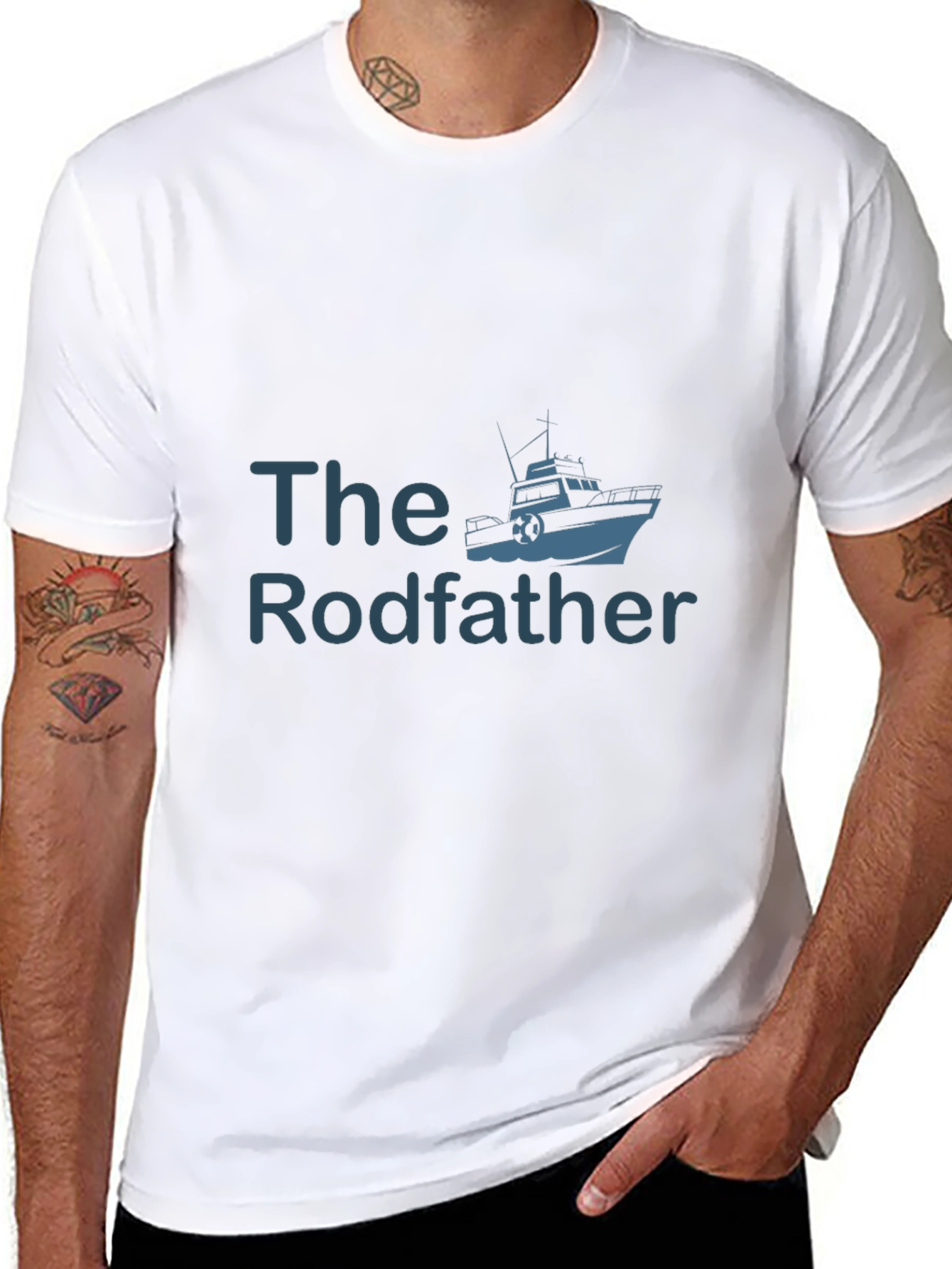 The Rodfather Fishing T-Shirt