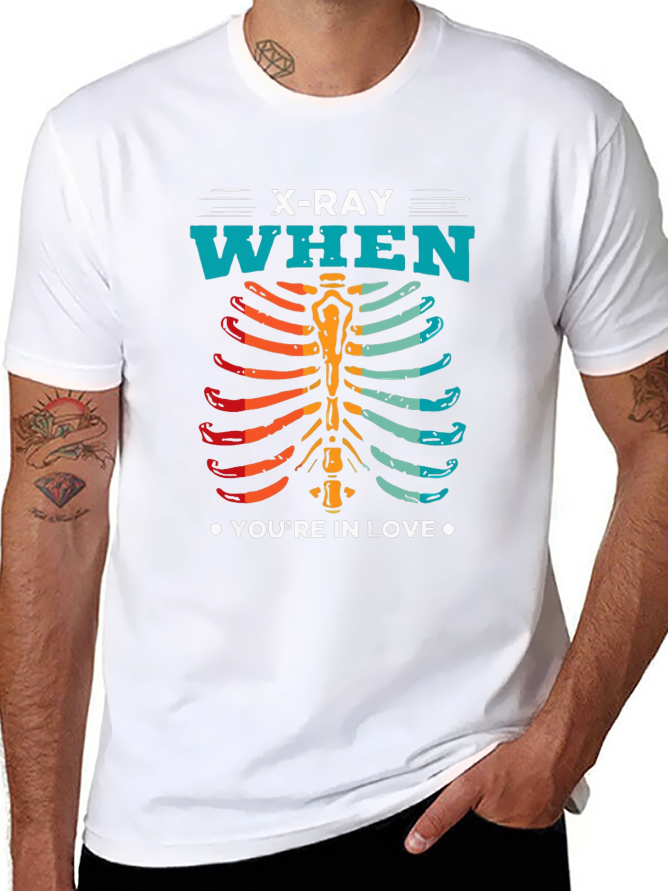 X-Ray When Youre In Love Graphic Tee