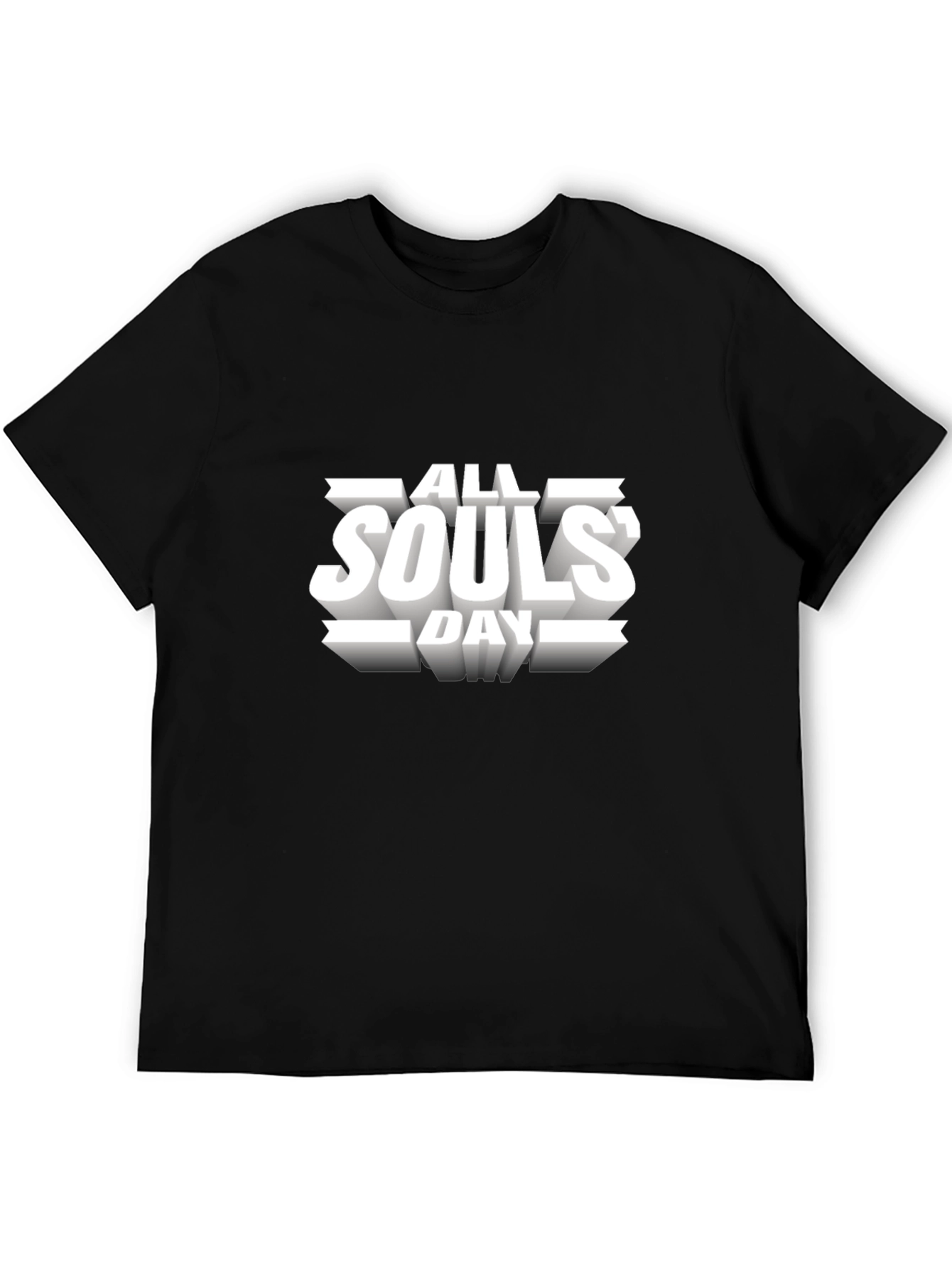 All Souls Day Black Graphic Tee