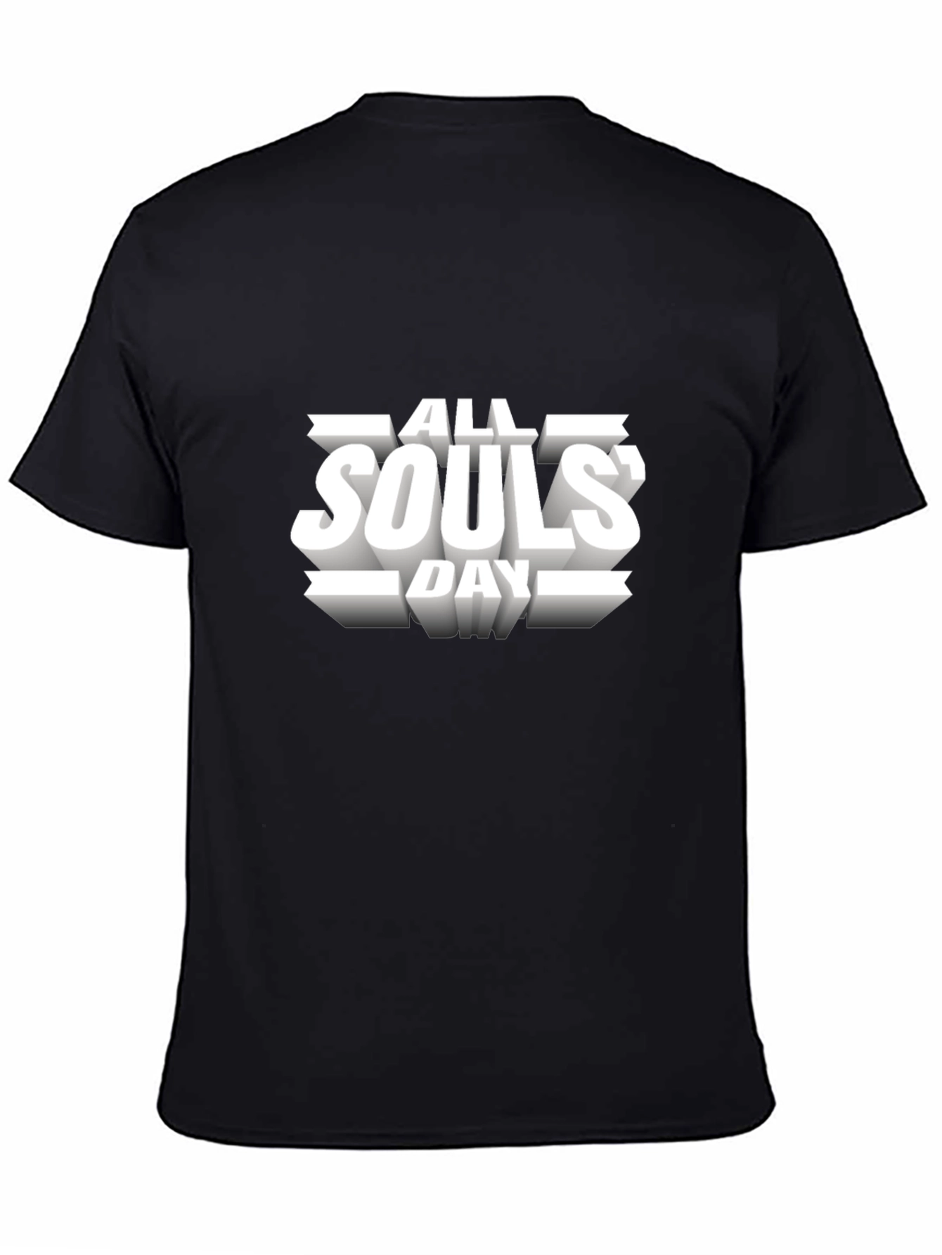 All Souls Day Black Graphic Tee