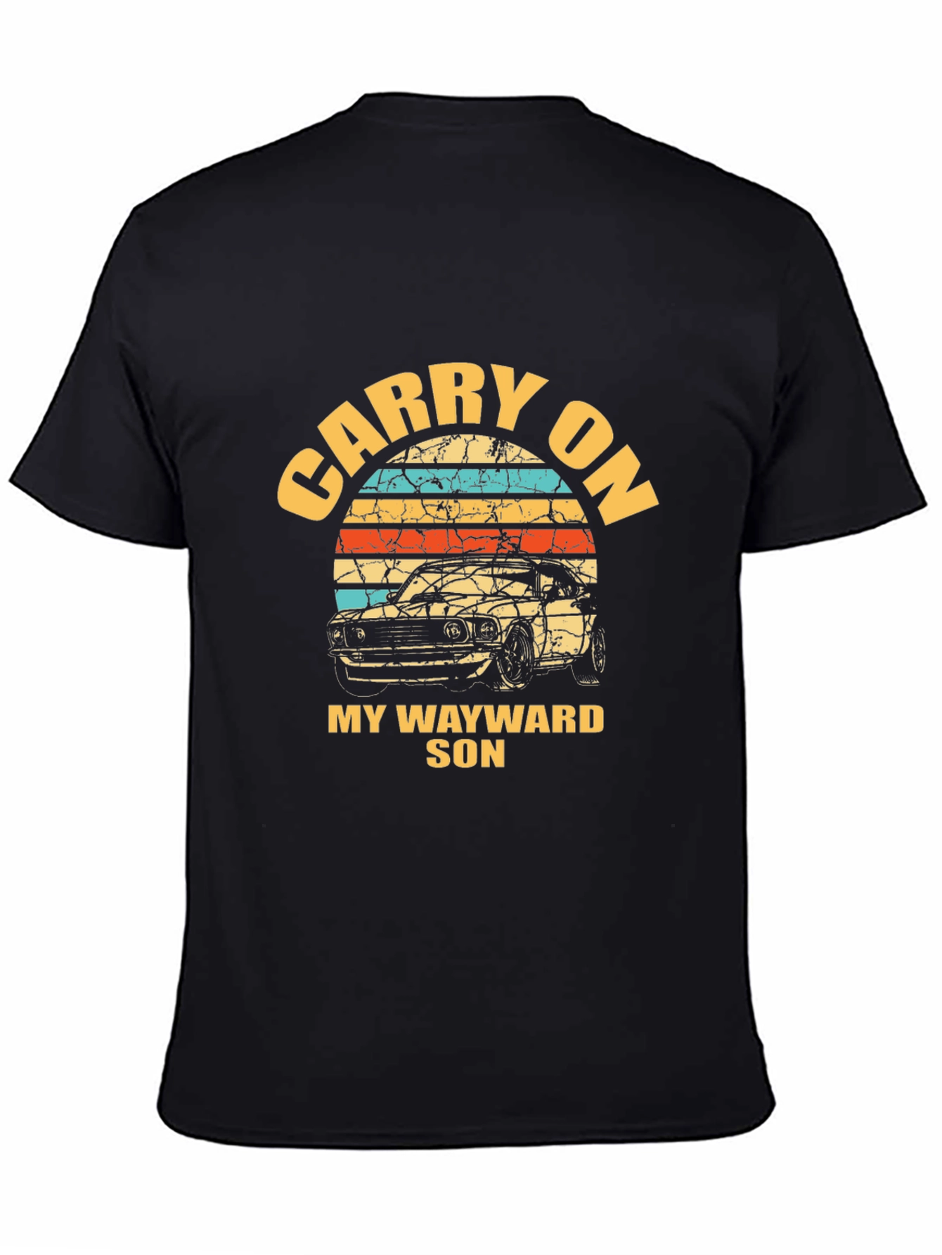 Carry On My Wayward Son Car T-Shirt