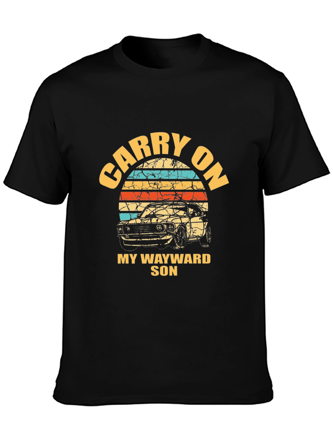 Carry On My Wayward Son Car T-Shirt