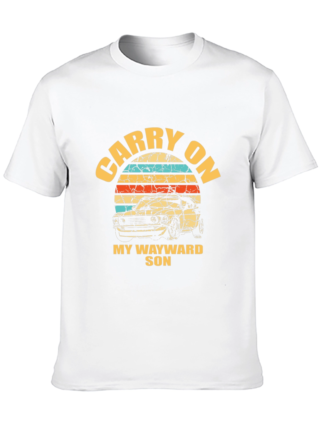 Carry On My Wayward Son Car T-Shirt