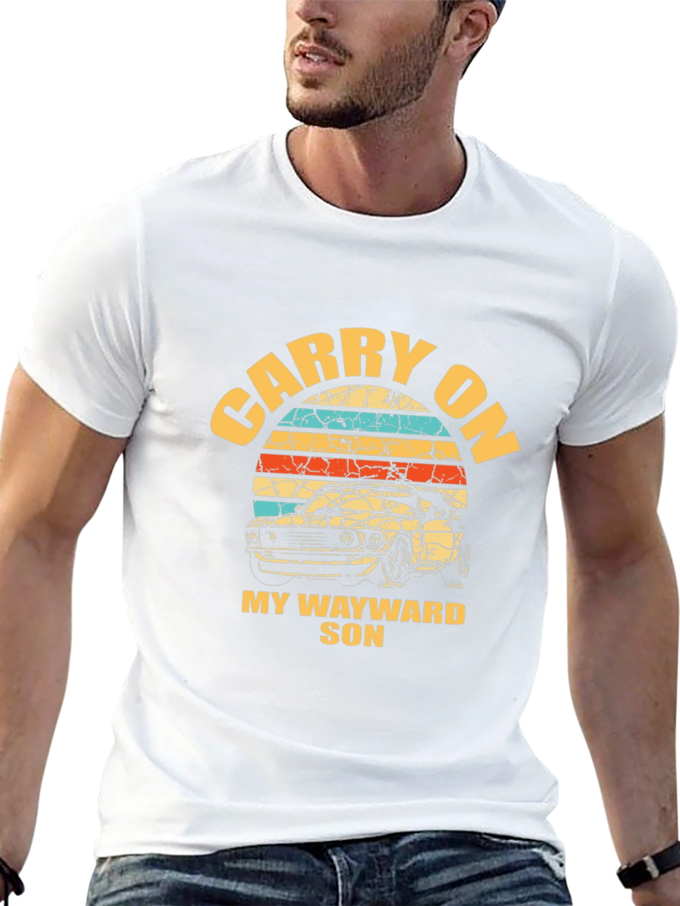 Carry On My Wayward Son Car T-Shirt