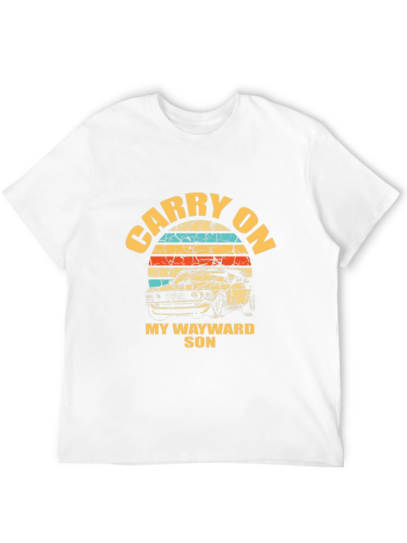 Carry On My Wayward Son Car T-Shirt