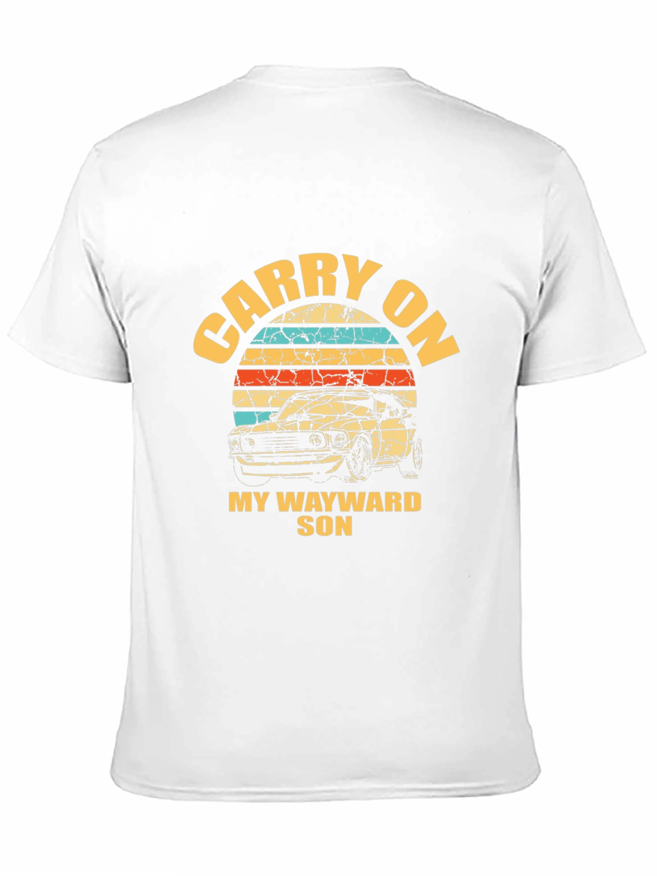 Carry On My Wayward Son Car T-Shirt