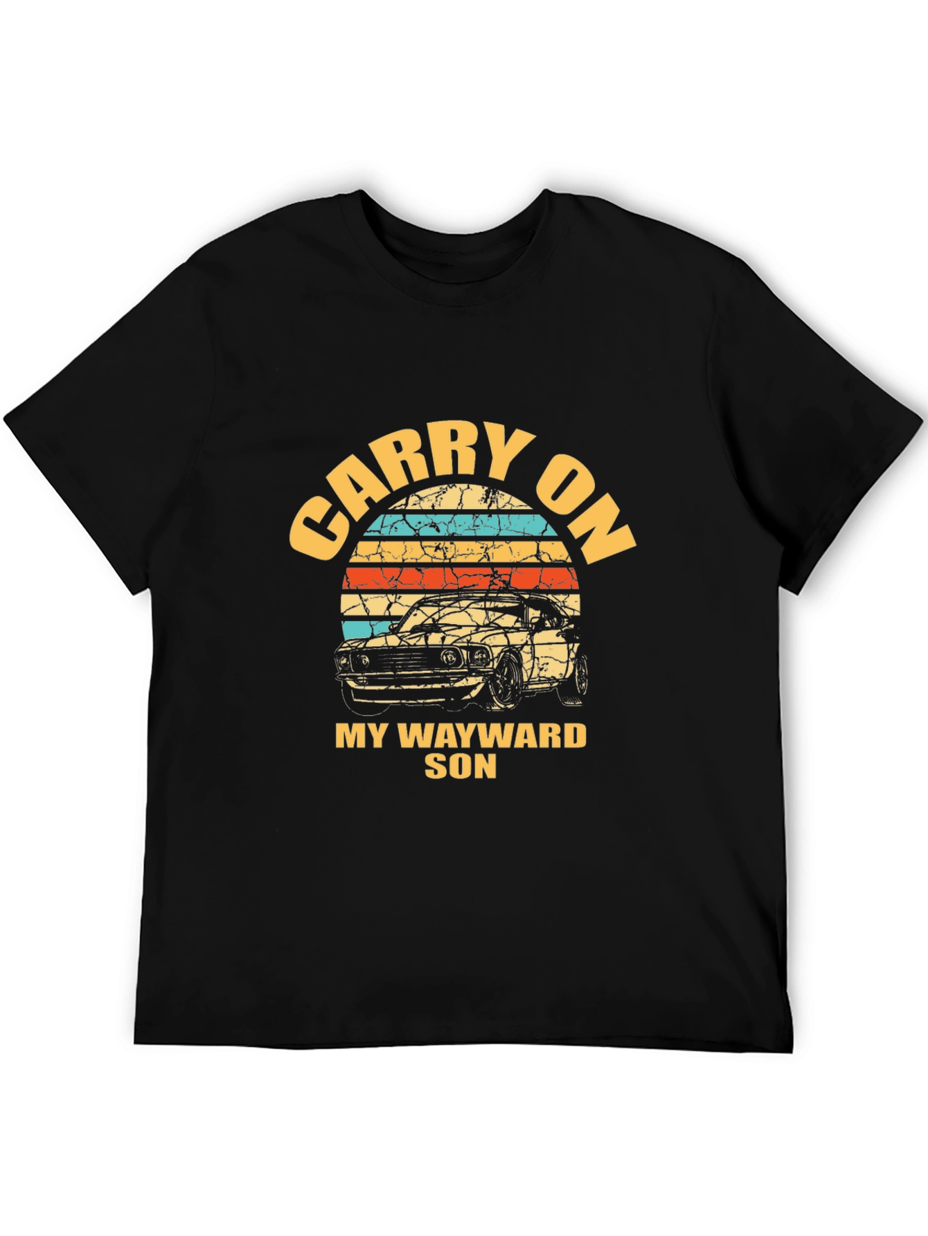 Carry On My Wayward Son Car T-Shirt