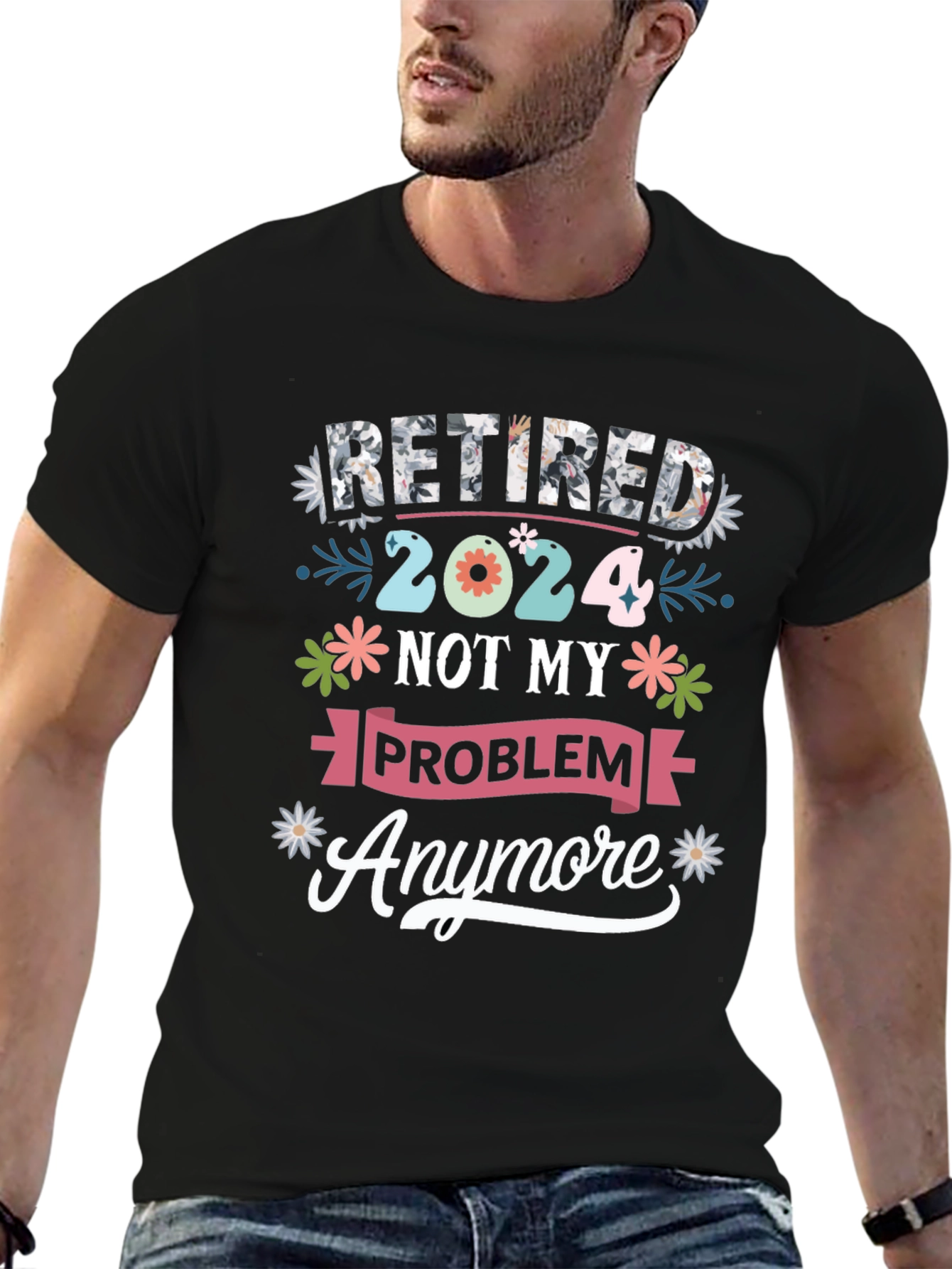 Retired 2024 Funny T-Shirt