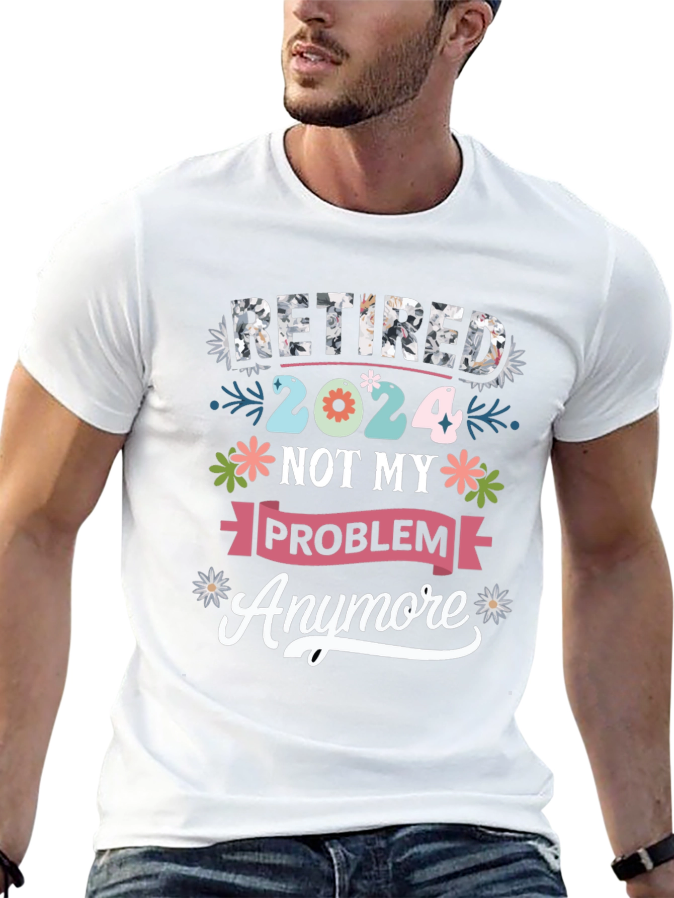 Retired 2024 Funny T-Shirt