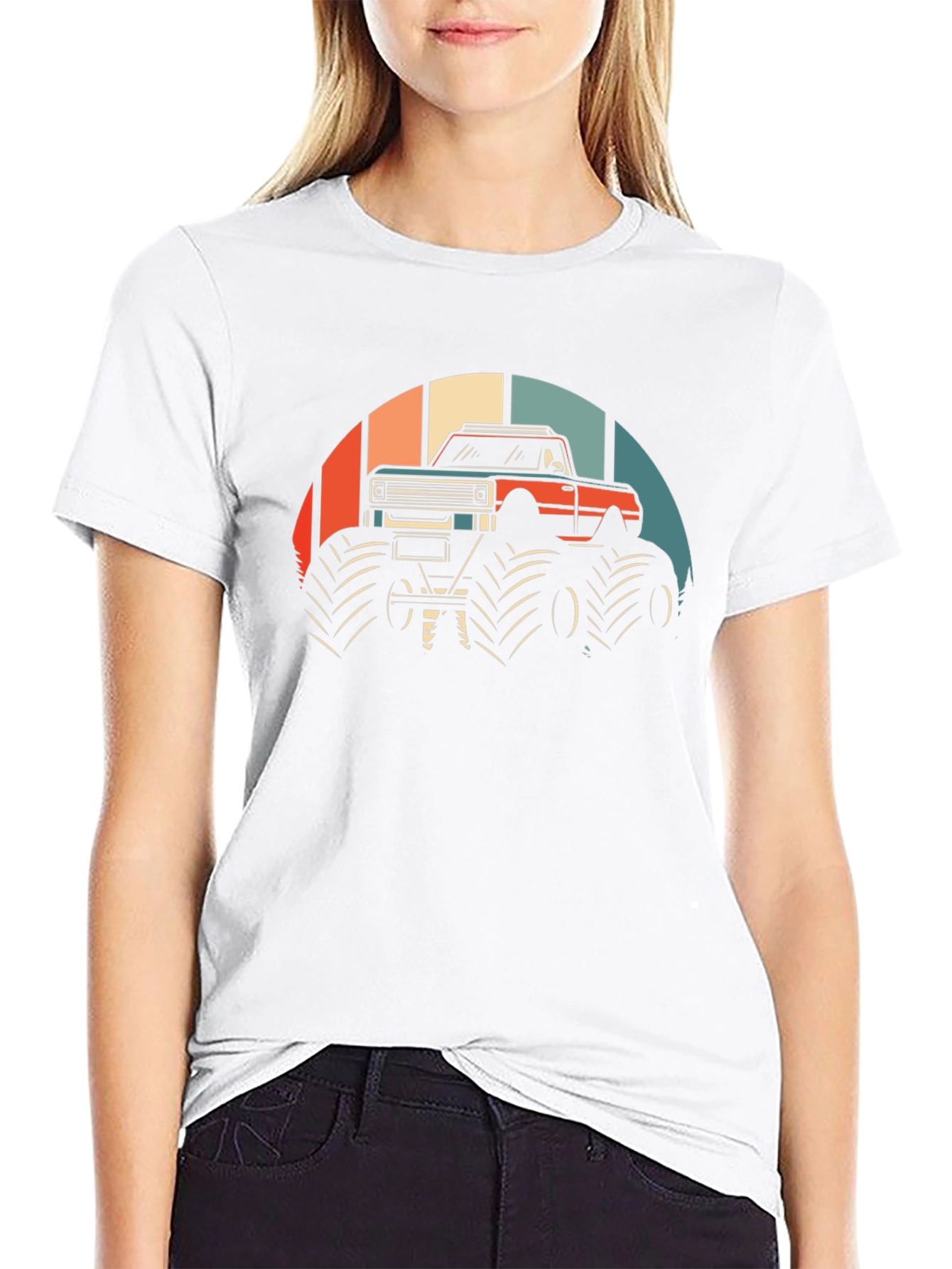 Retro Monster Truck Graphic Tee