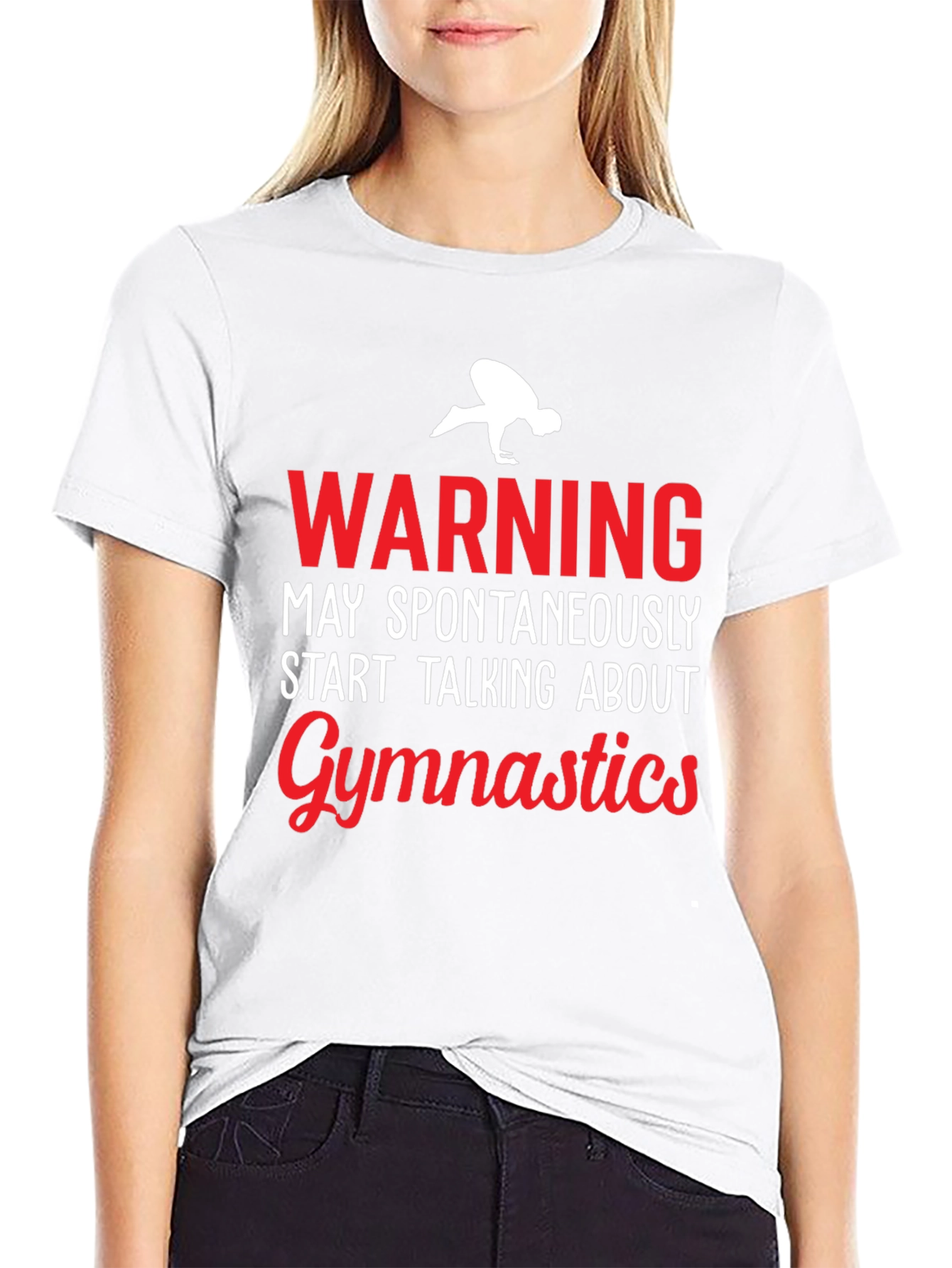 Gymnastics Warning Graphic Tee