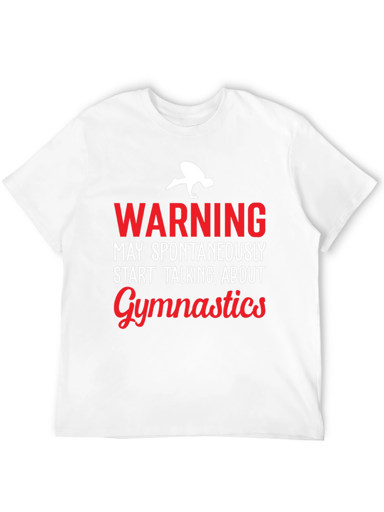 Gymnastics Warning Graphic Tee