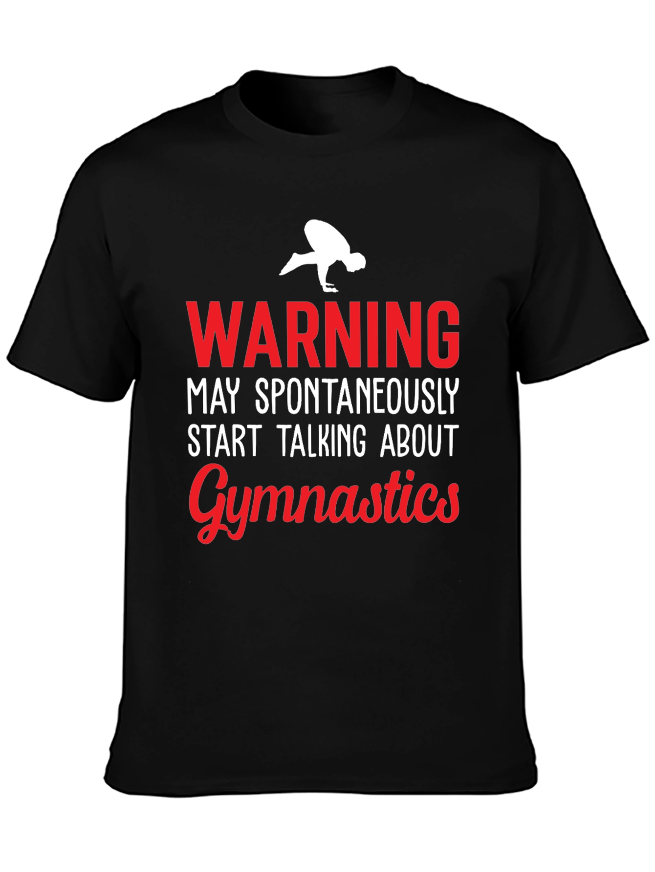 Gymnastics Warning Graphic Tee