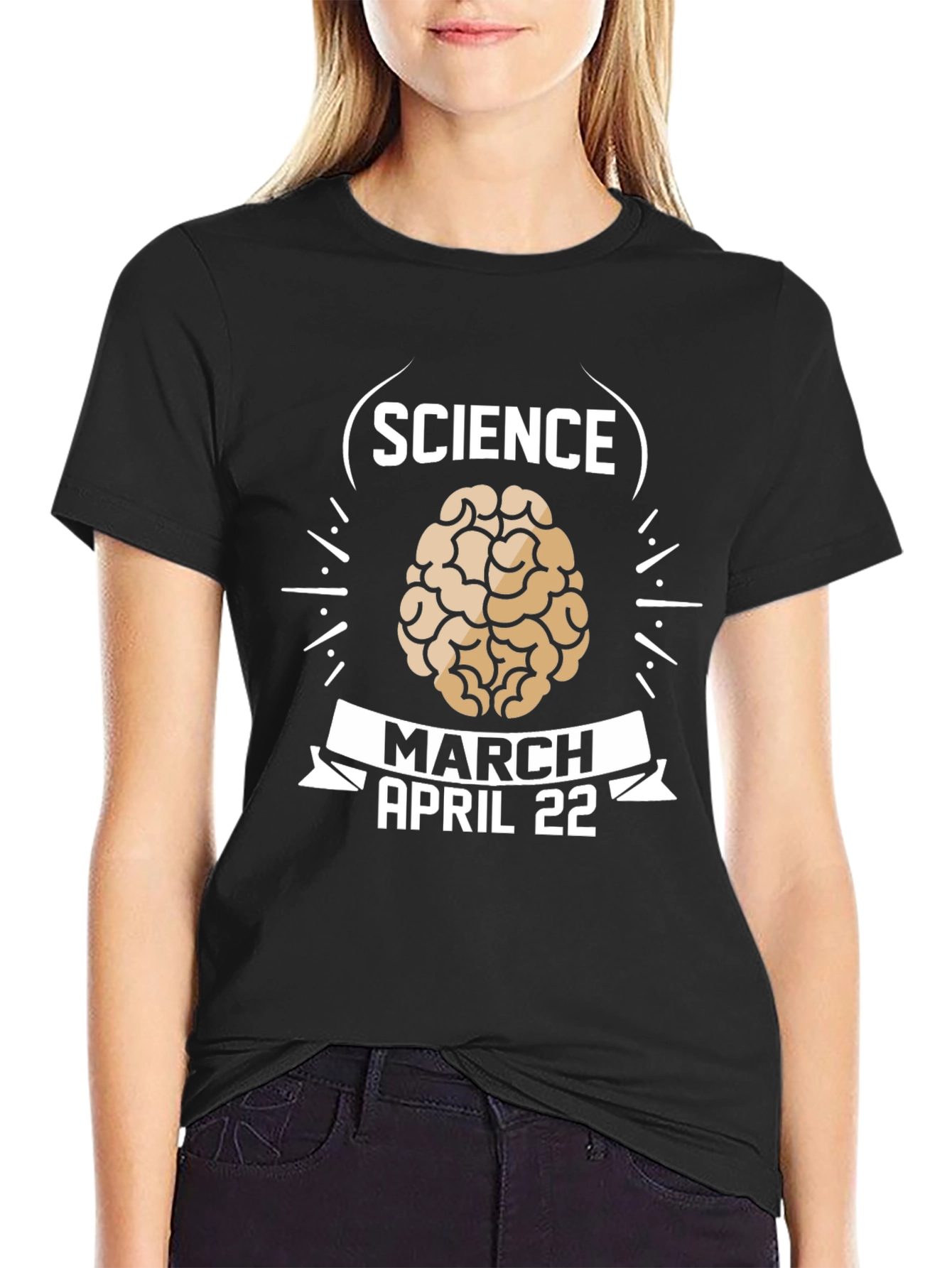 Science March April 22 Brain T-Shirt