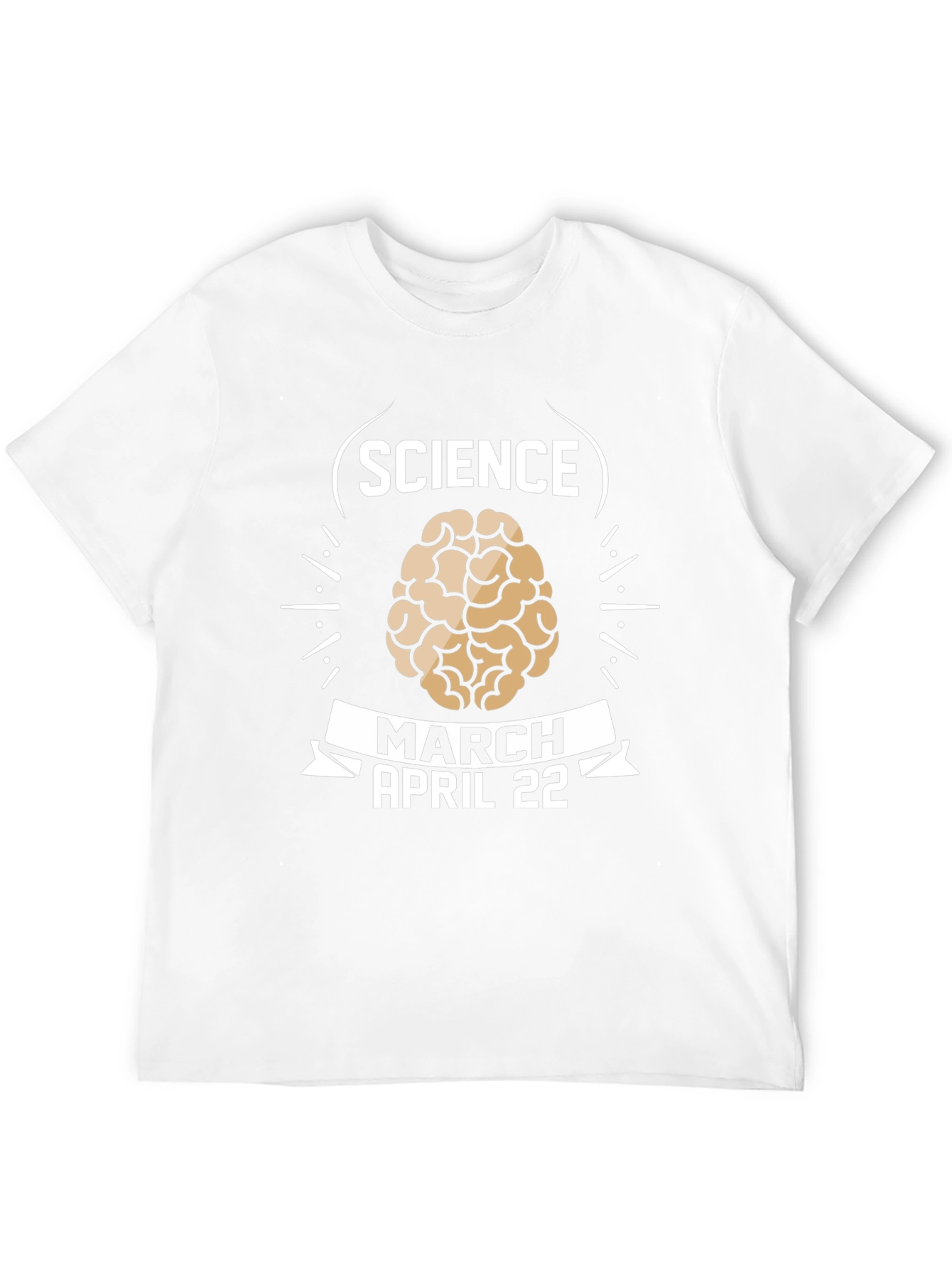 Science March April 22 Brain T-Shirt