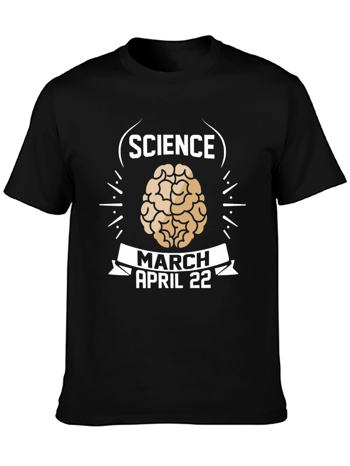 Science March April 22 Brain T-Shirt