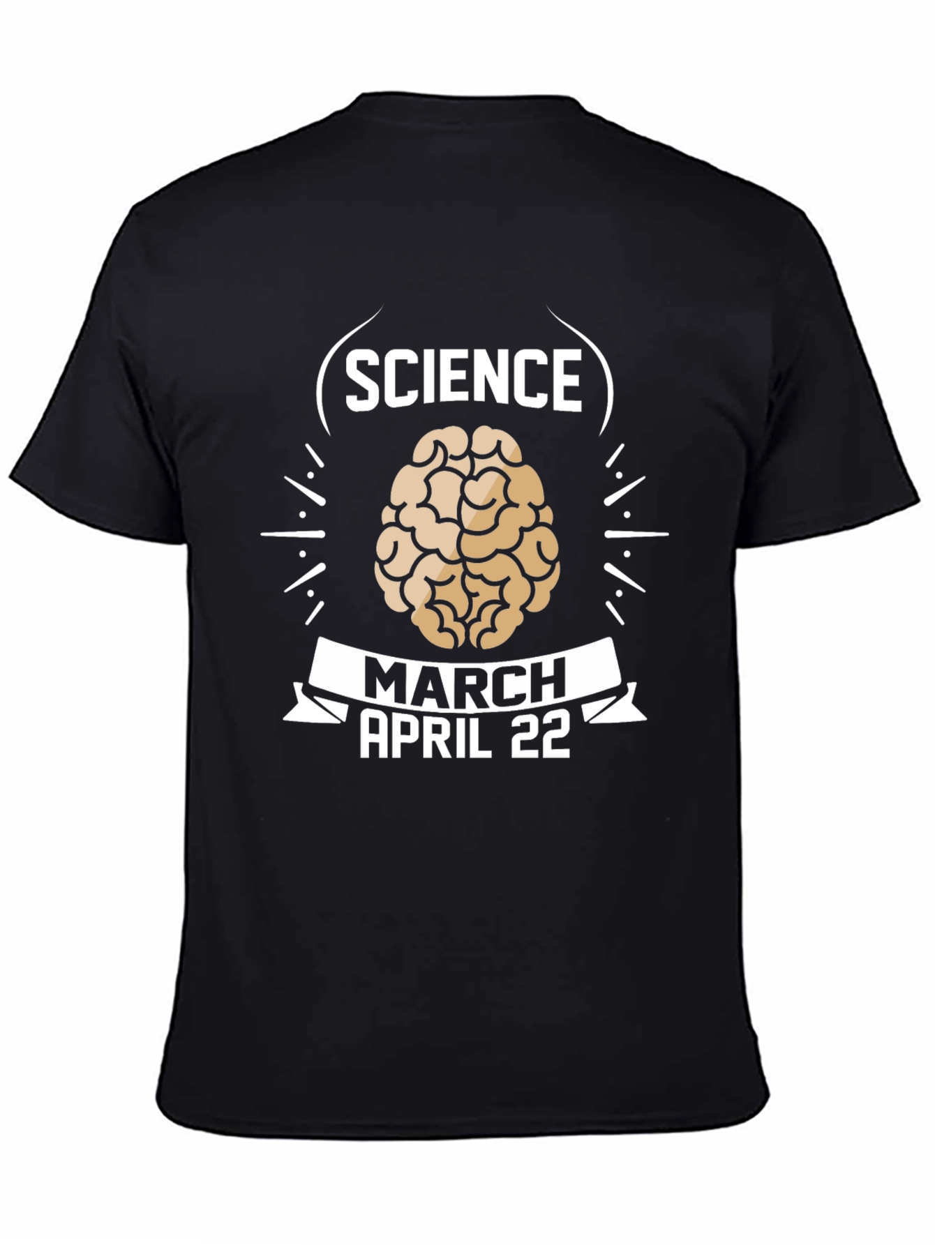 Science March April 22 Brain T-Shirt