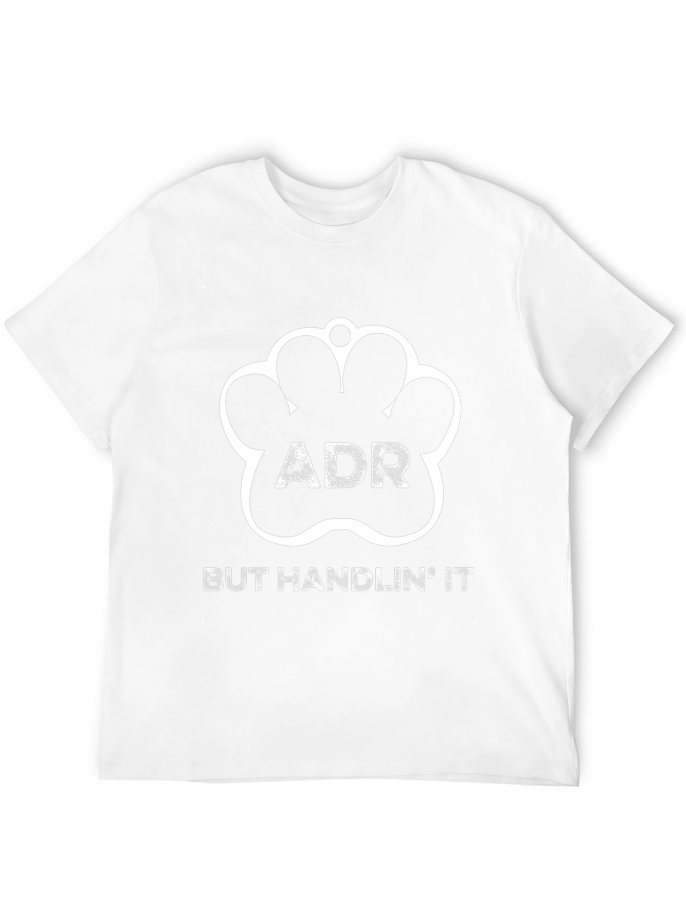 ADR But Handlin It Paw Print Graphic Tee