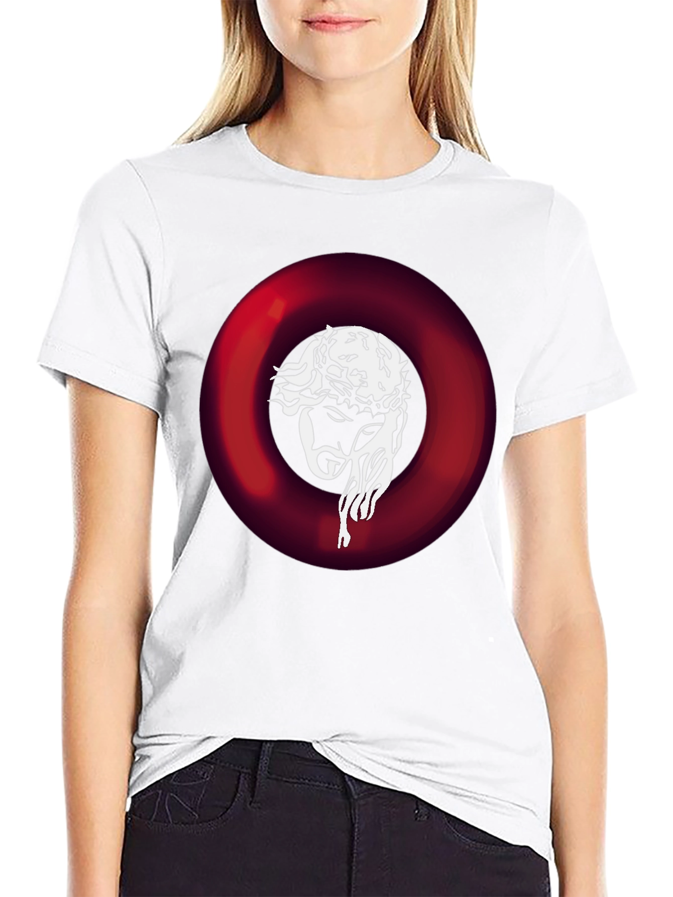 Jesus Graphic Tee - Crown of Thorns Design