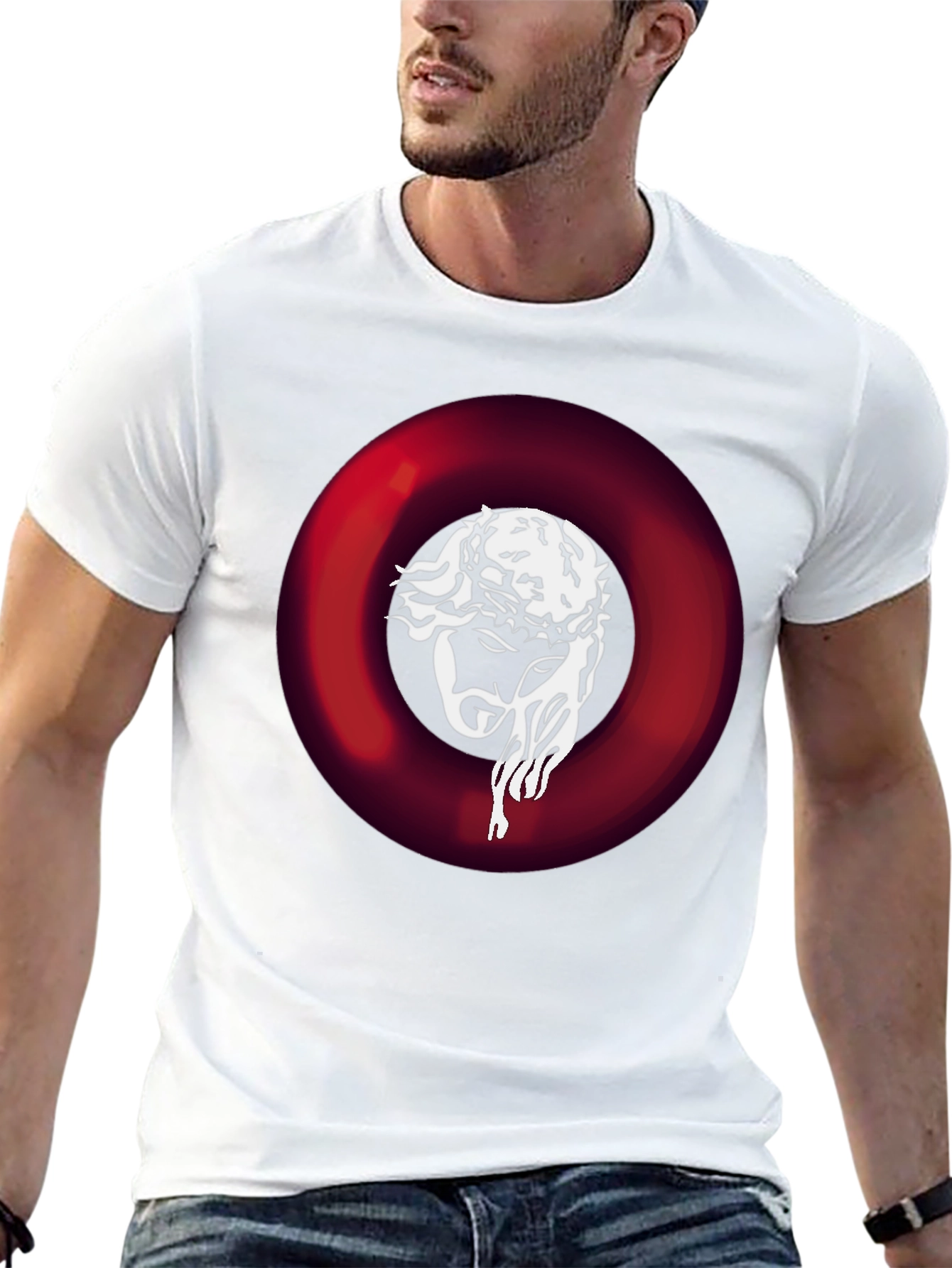 Jesus Graphic Tee - Crown of Thorns Design