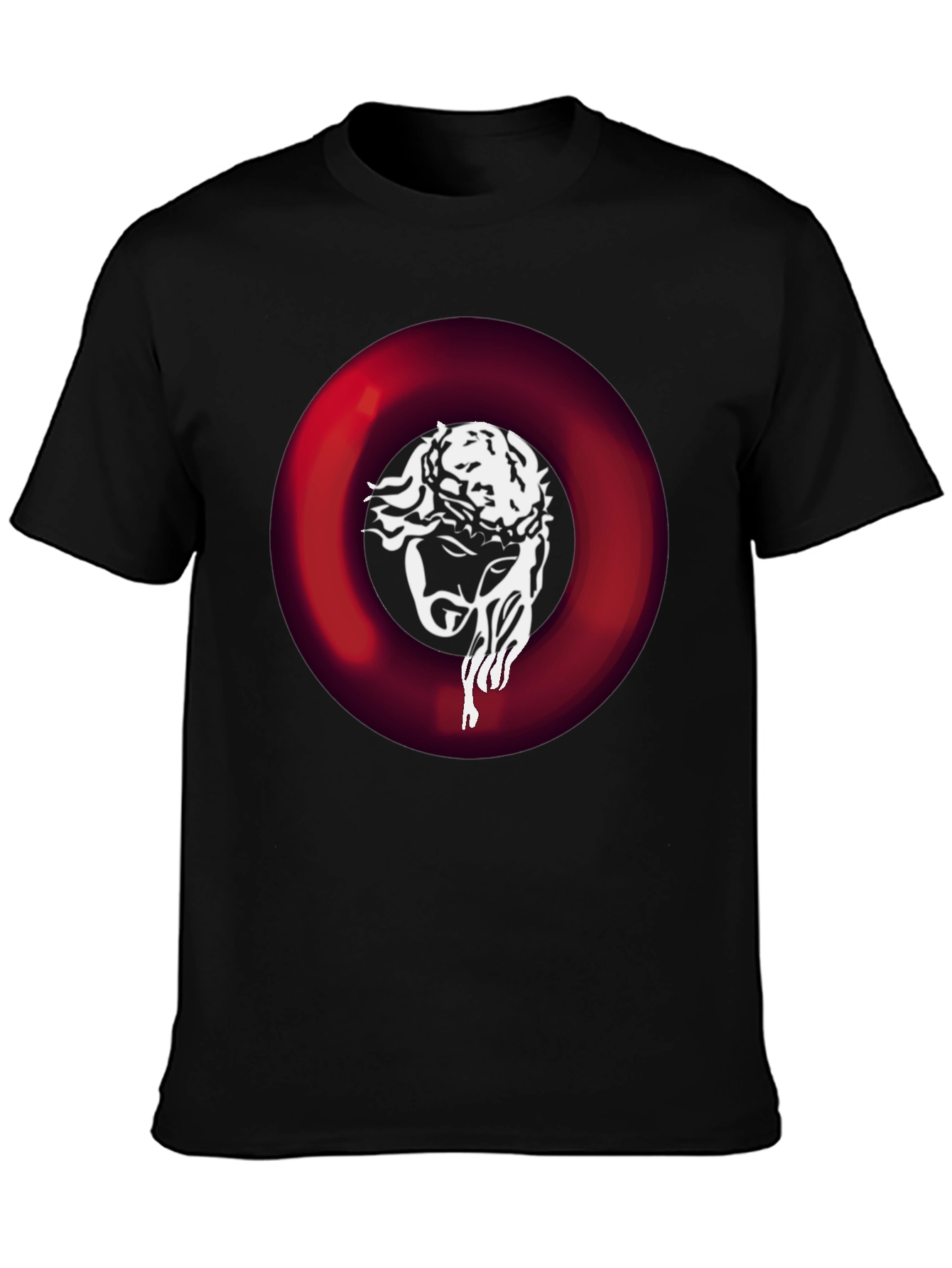 Jesus Graphic Tee - Crown of Thorns Design