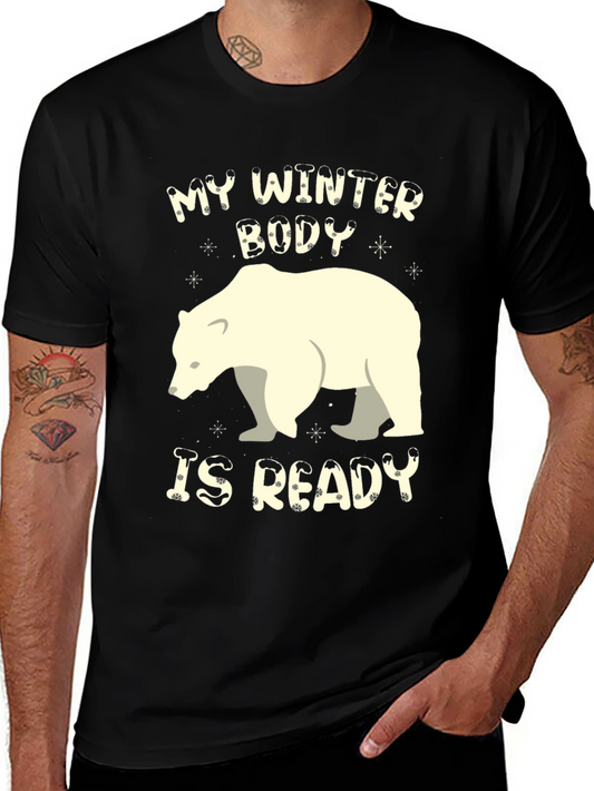 My Winter Body is Ready Polar Bear Graphic Tee