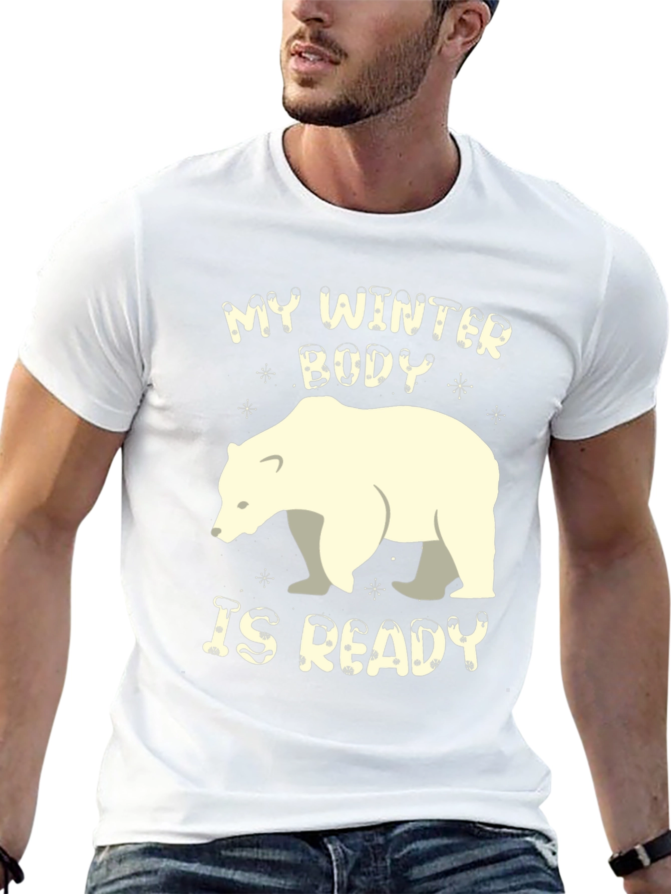 My Winter Body is Ready Polar Bear Graphic Tee