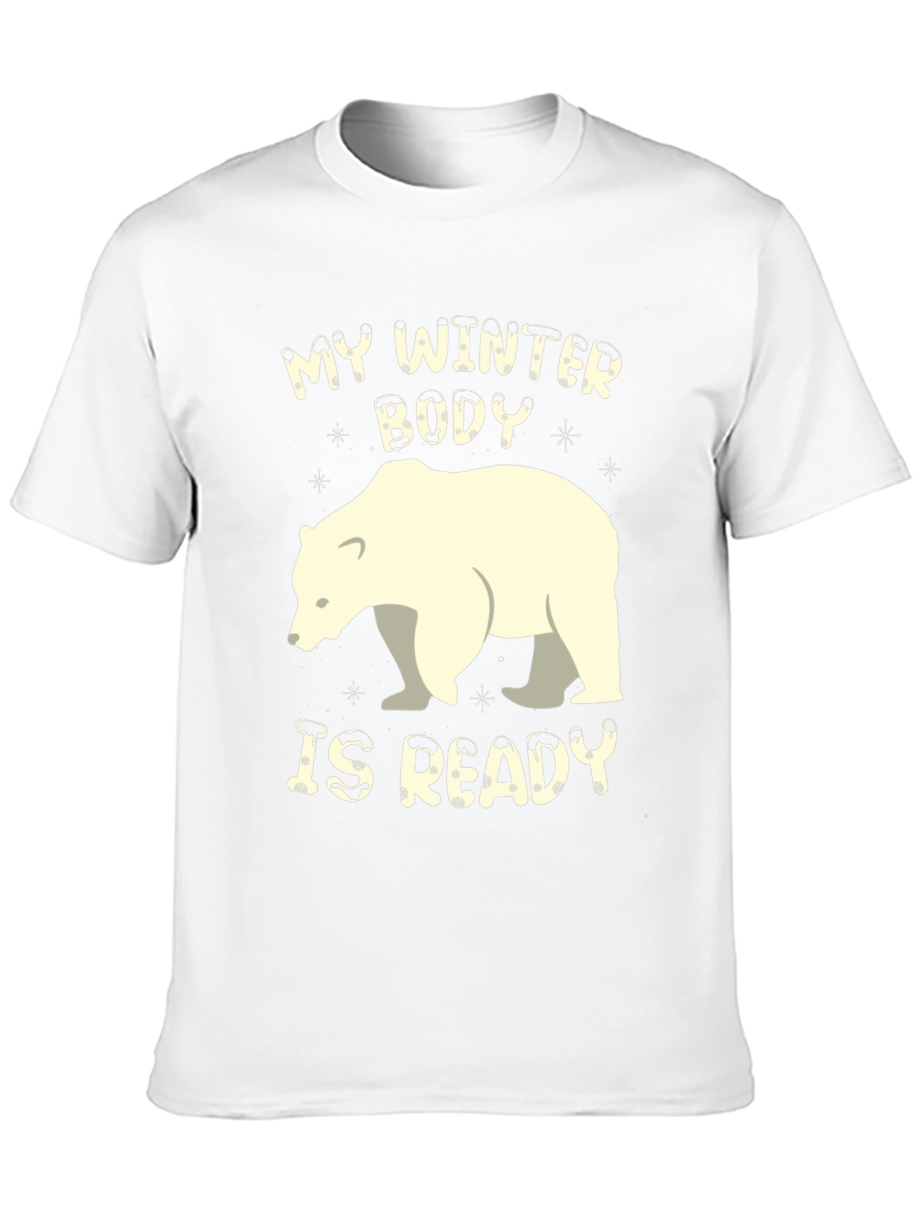 My Winter Body is Ready Polar Bear Graphic Tee