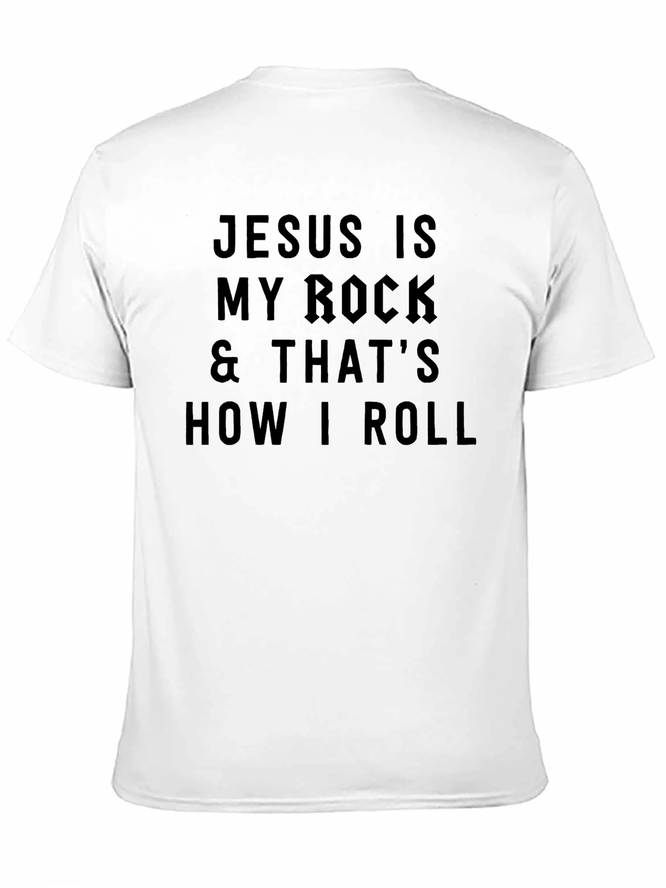 Jesus Is My Rock Graphic Tee