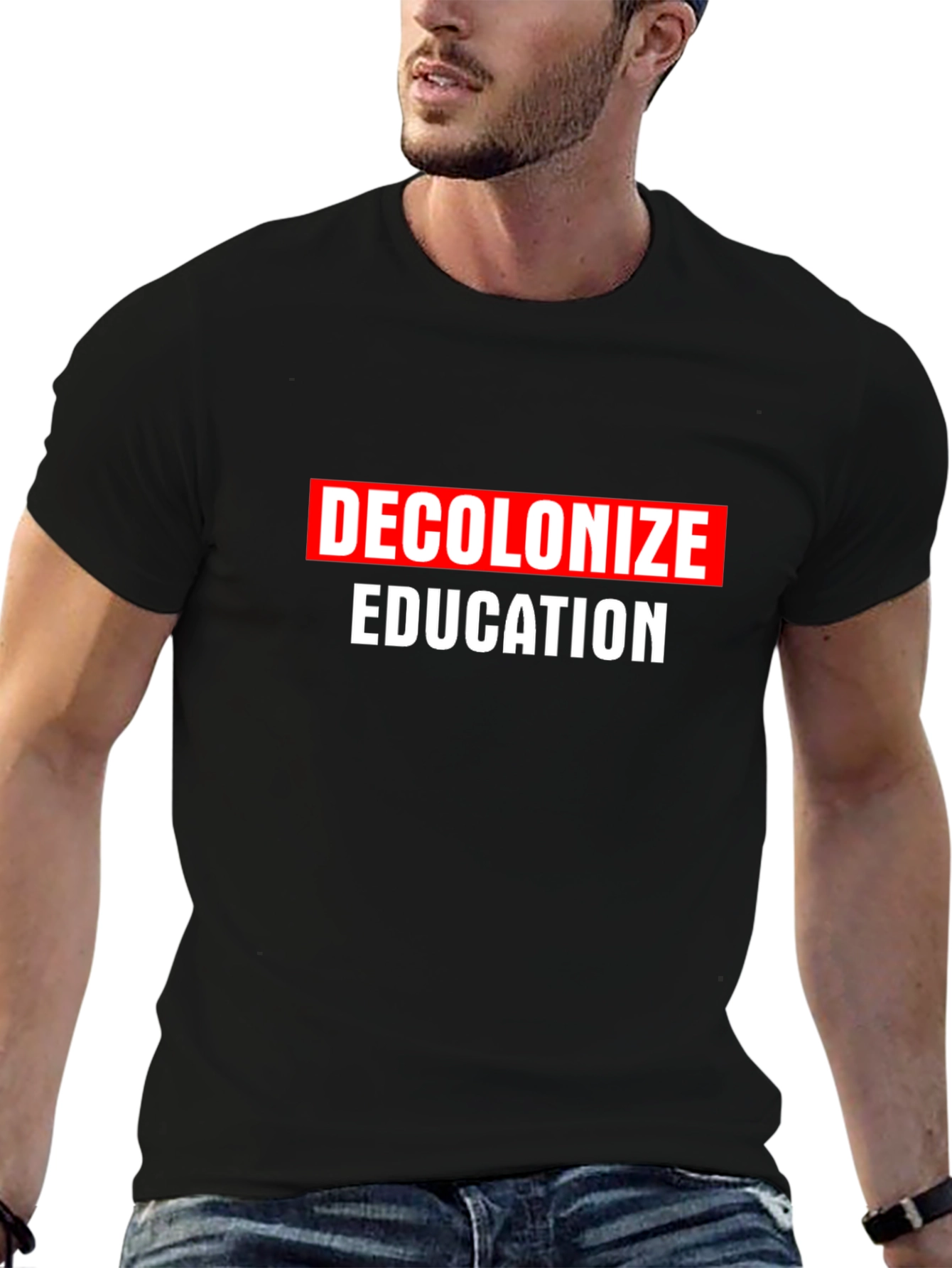 Decolonize Education T-Shirt - Bold Statement Tee