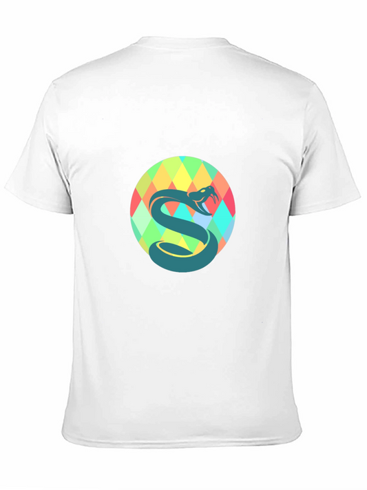 Snake Graphic Black T-Shirt