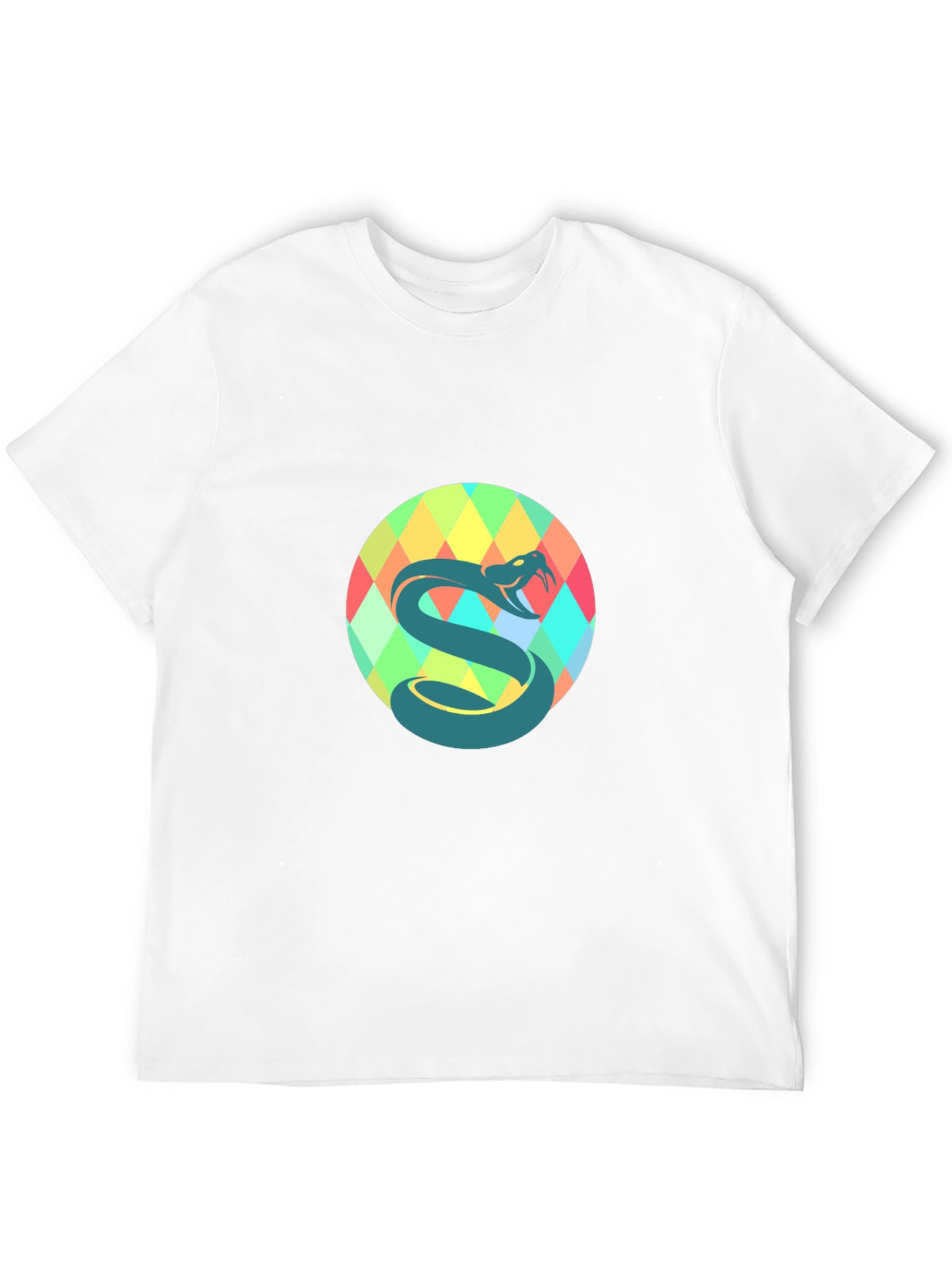 Snake Graphic Black T-Shirt