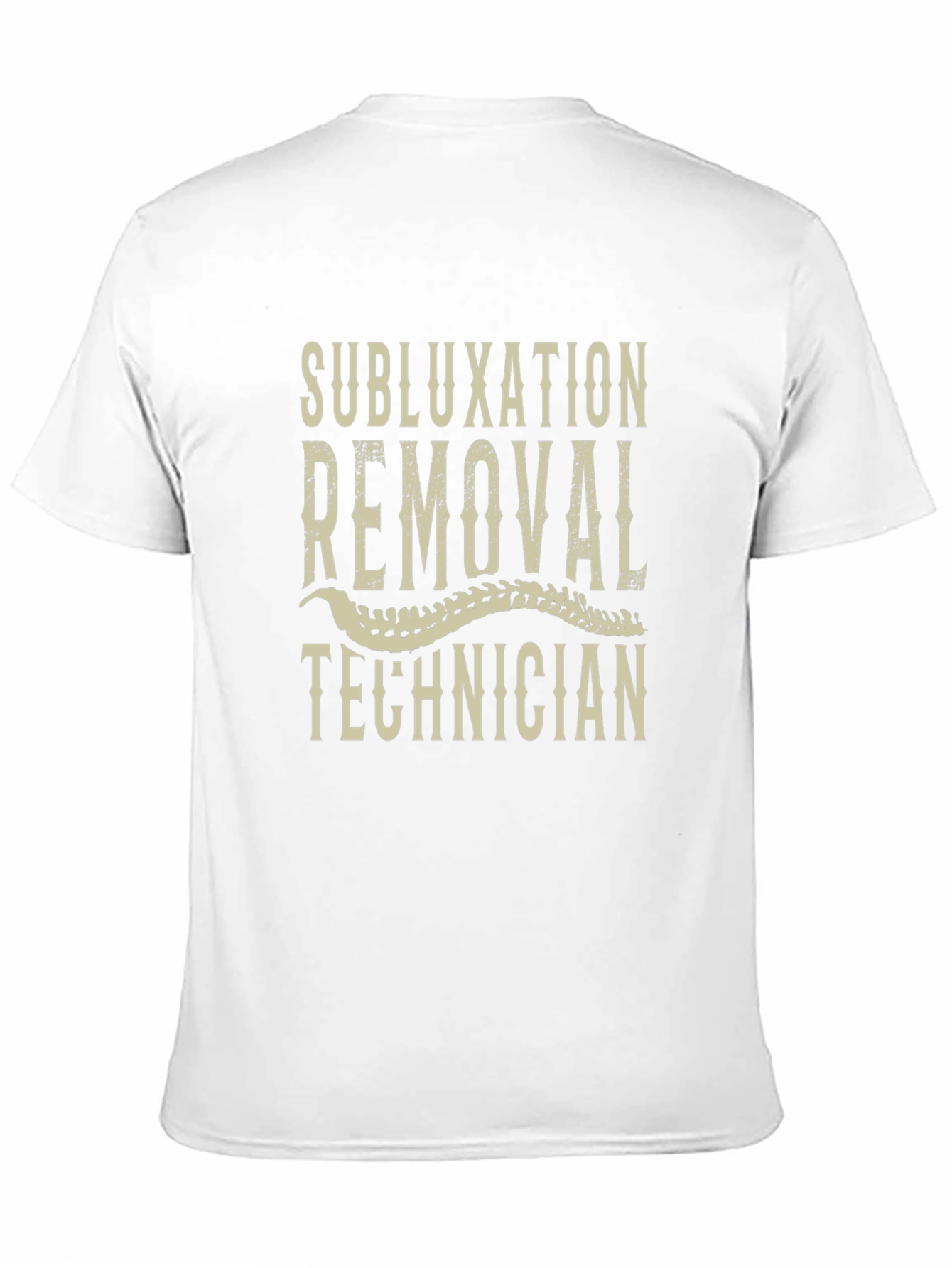 Subluxation Removal Technician Black T-Shirt