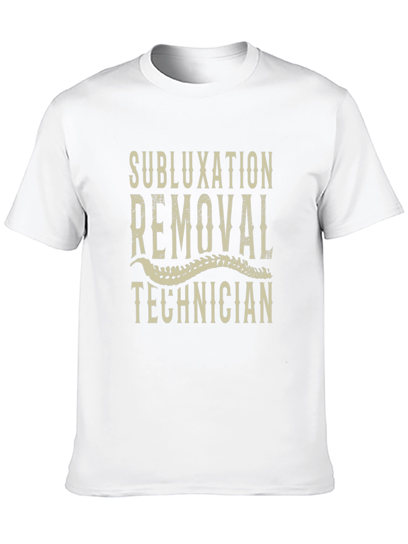Subluxation Removal Technician Black T-Shirt