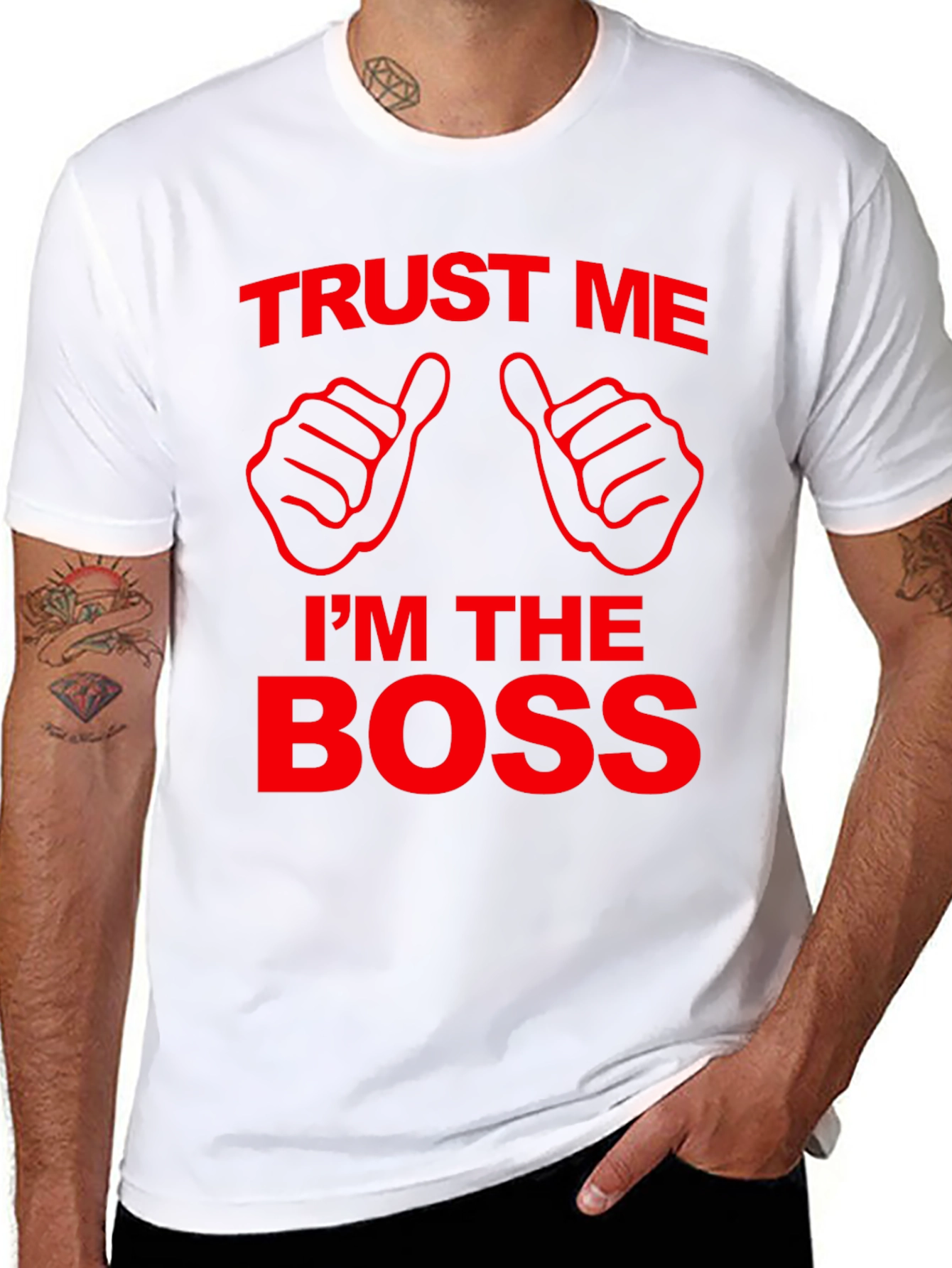 Trust Me Im The Boss Graphic T-Shirt