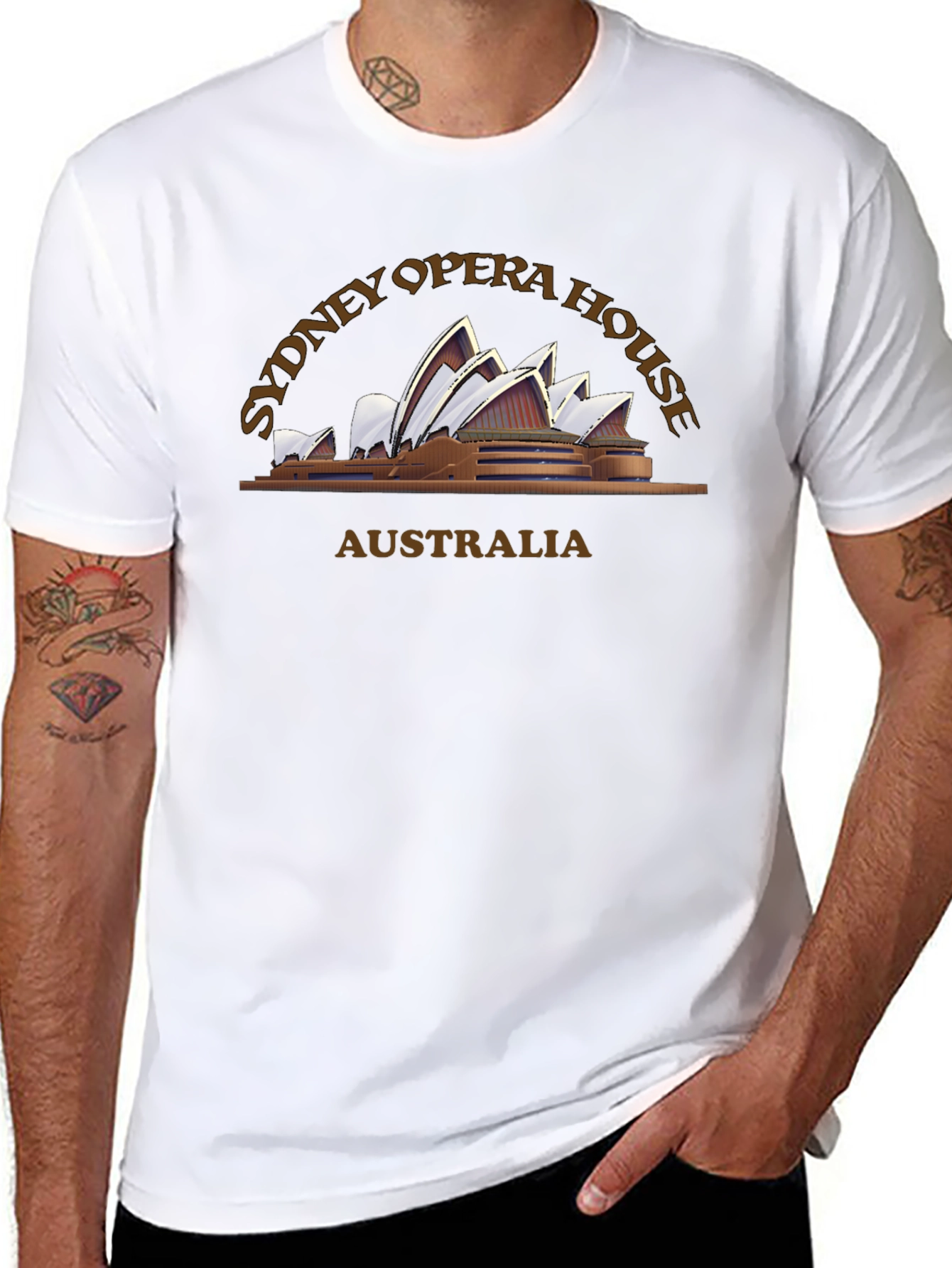 Sydney Opera House Australia Graphic T-Shirt