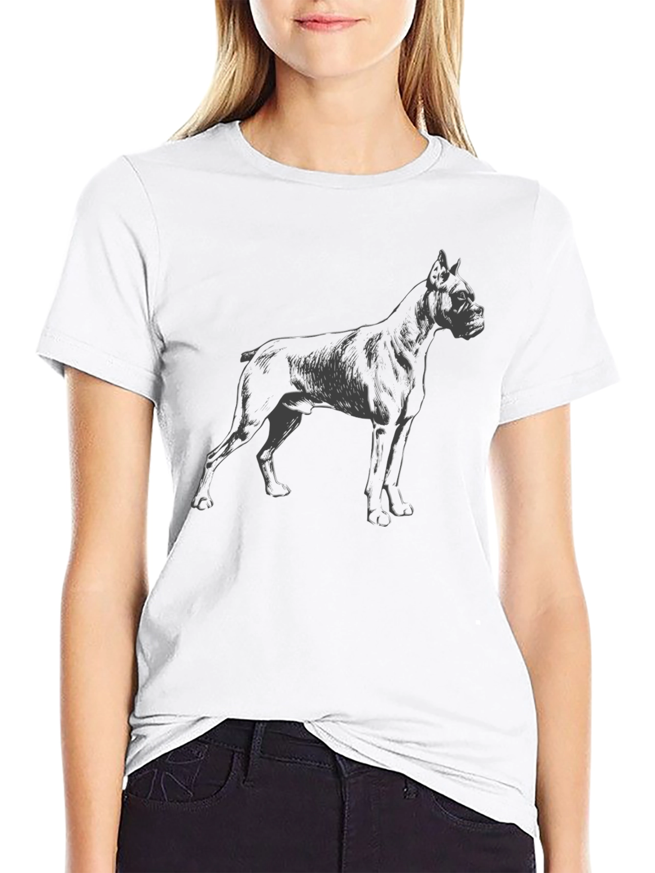 Dog Graphic Tee - Cool Canine Design
