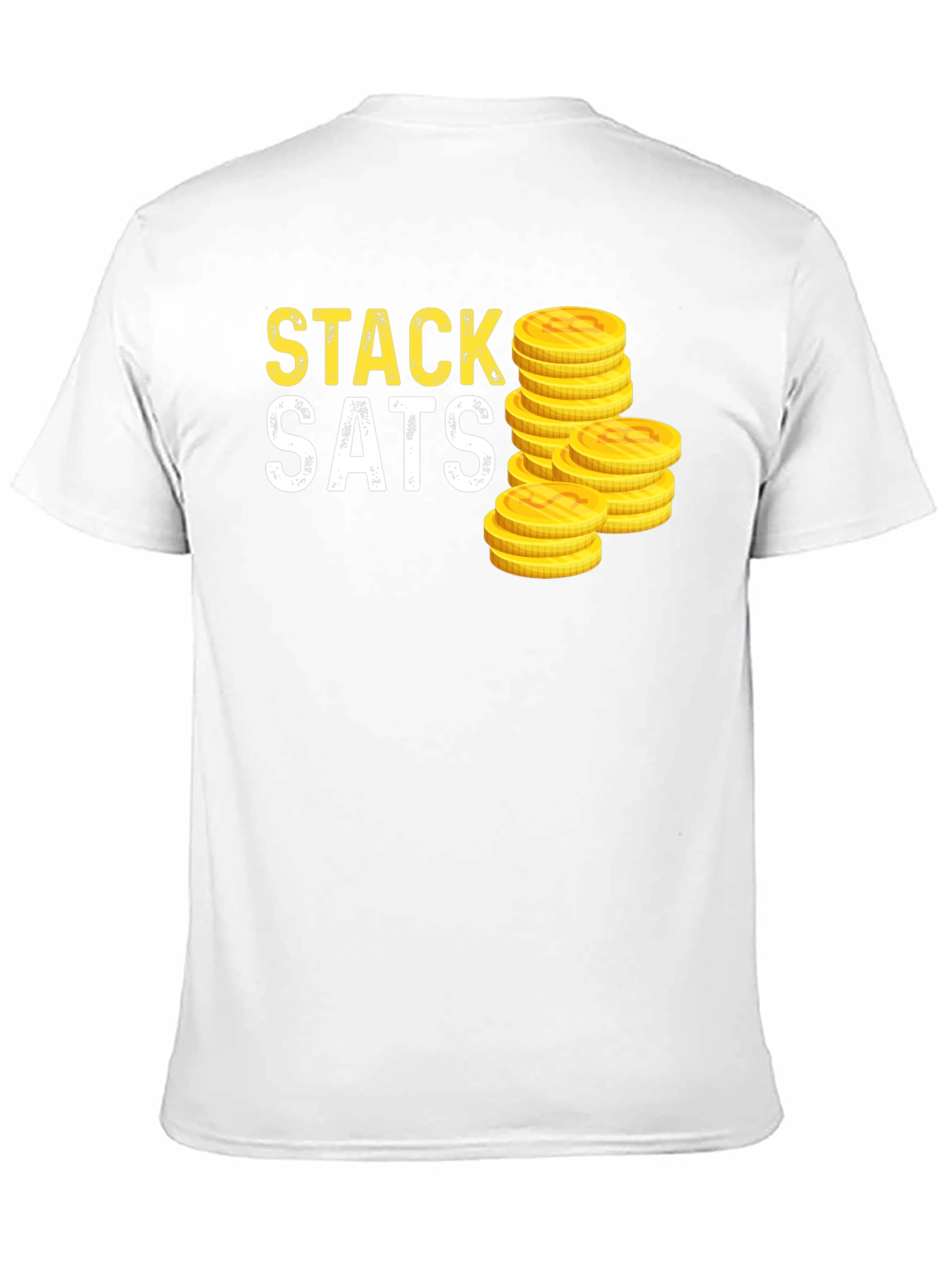 Stack Sats Crypto Tee - Bitcoin Hodler T-Shirt